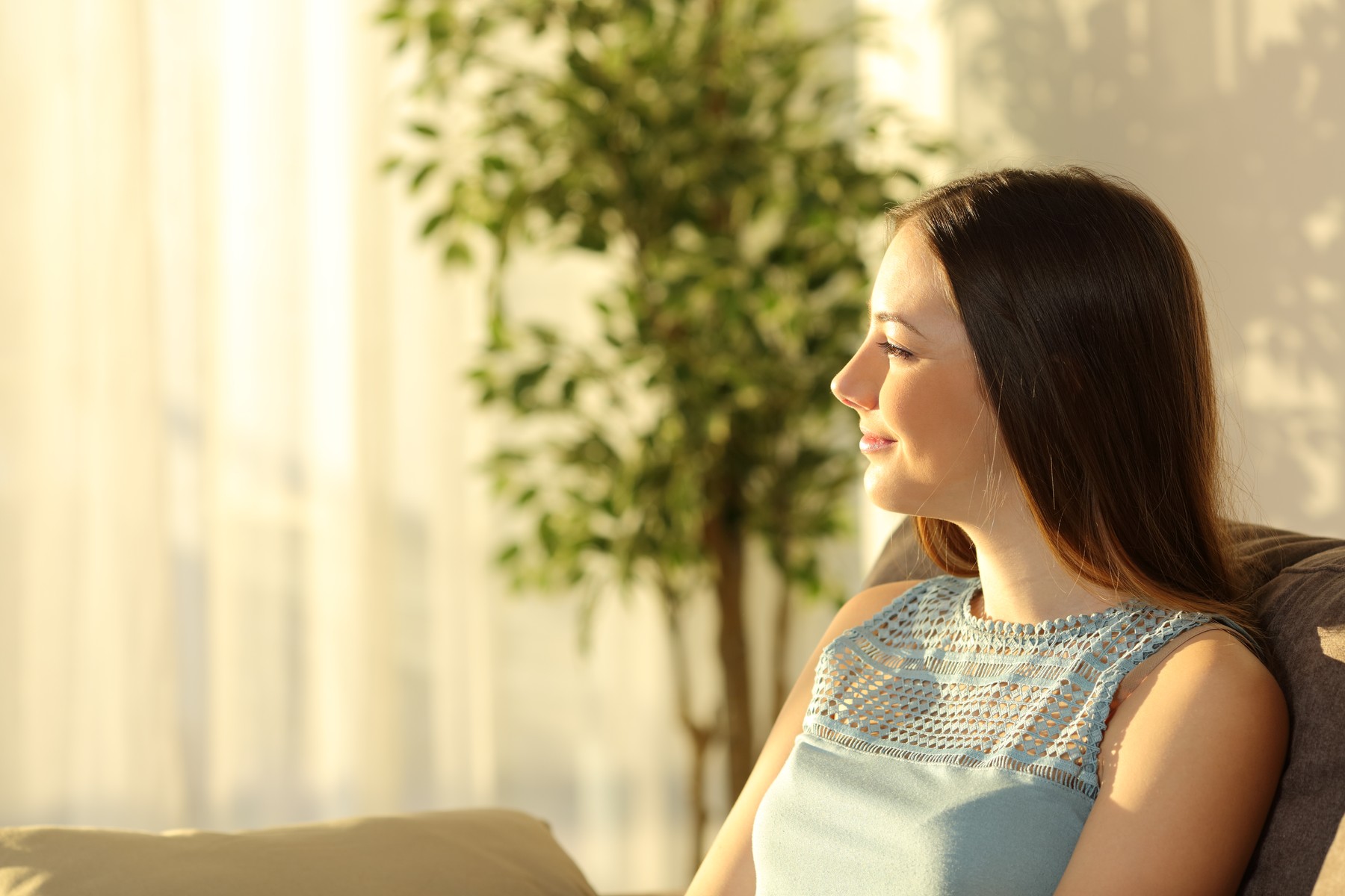 ženska, dnevna soba