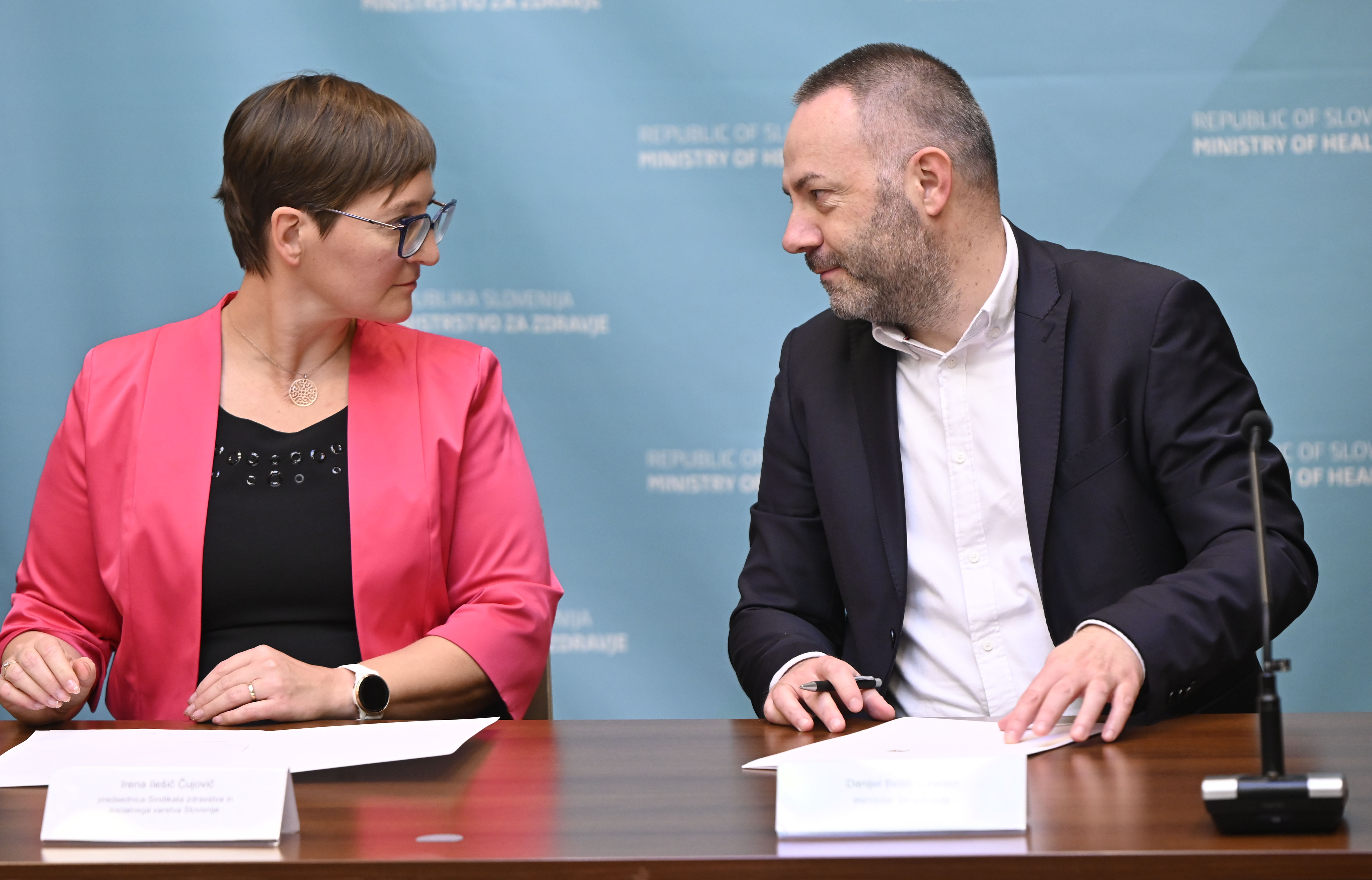 Irena Ilešič Čujovič, Danijel Bešič Loredan