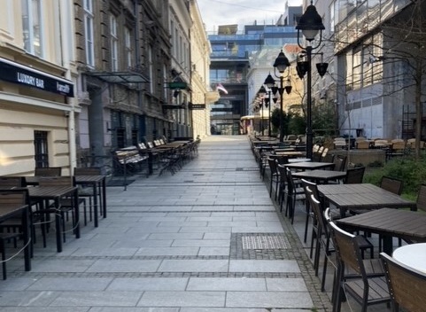 Prazne ulice Beograda