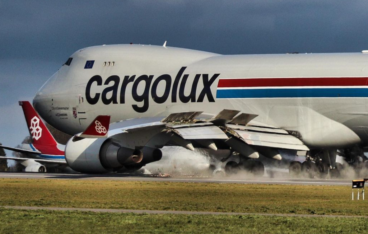cargolux, tovorno letalo, luksemburg