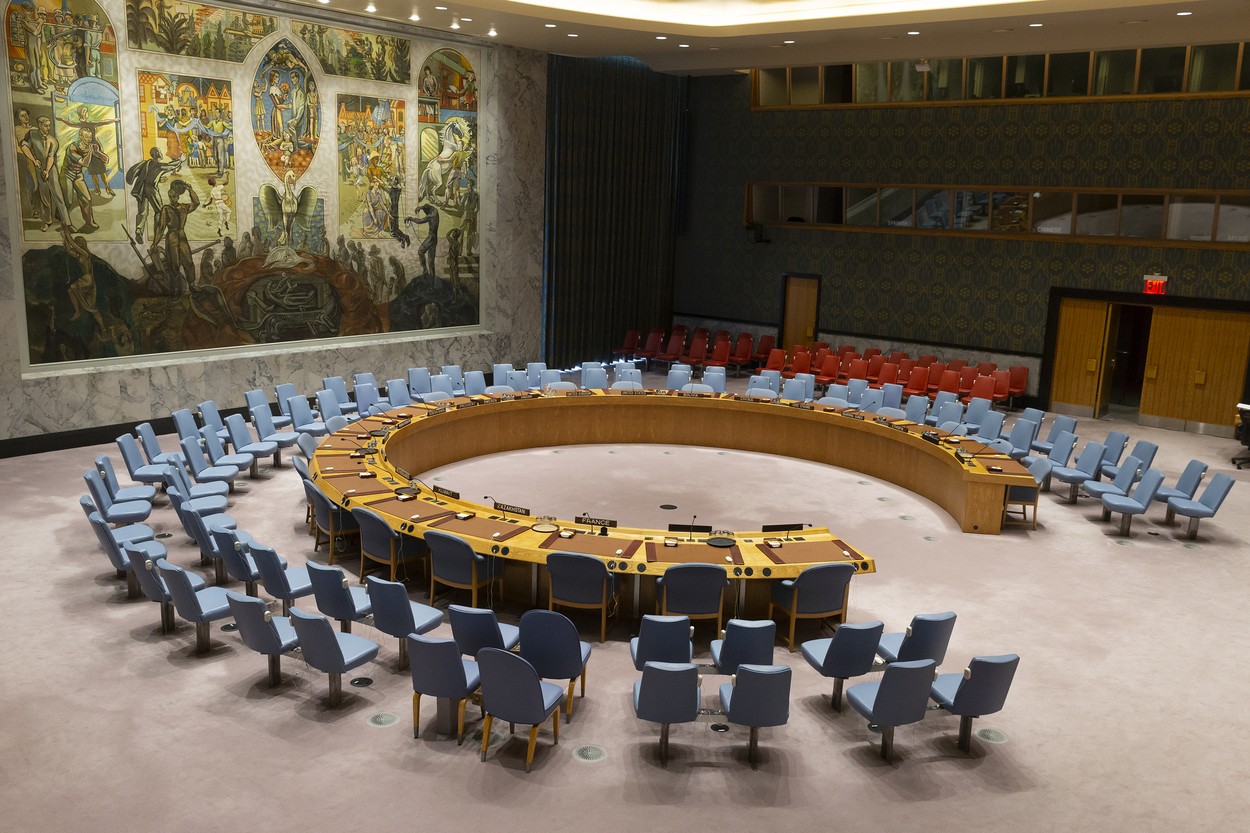 UN Security Council chamber