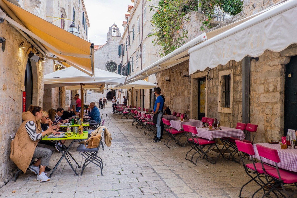 restavracija,terasa,hrvaška,za Rokom,dubrovnik,morje,gostilna,gostinstvo