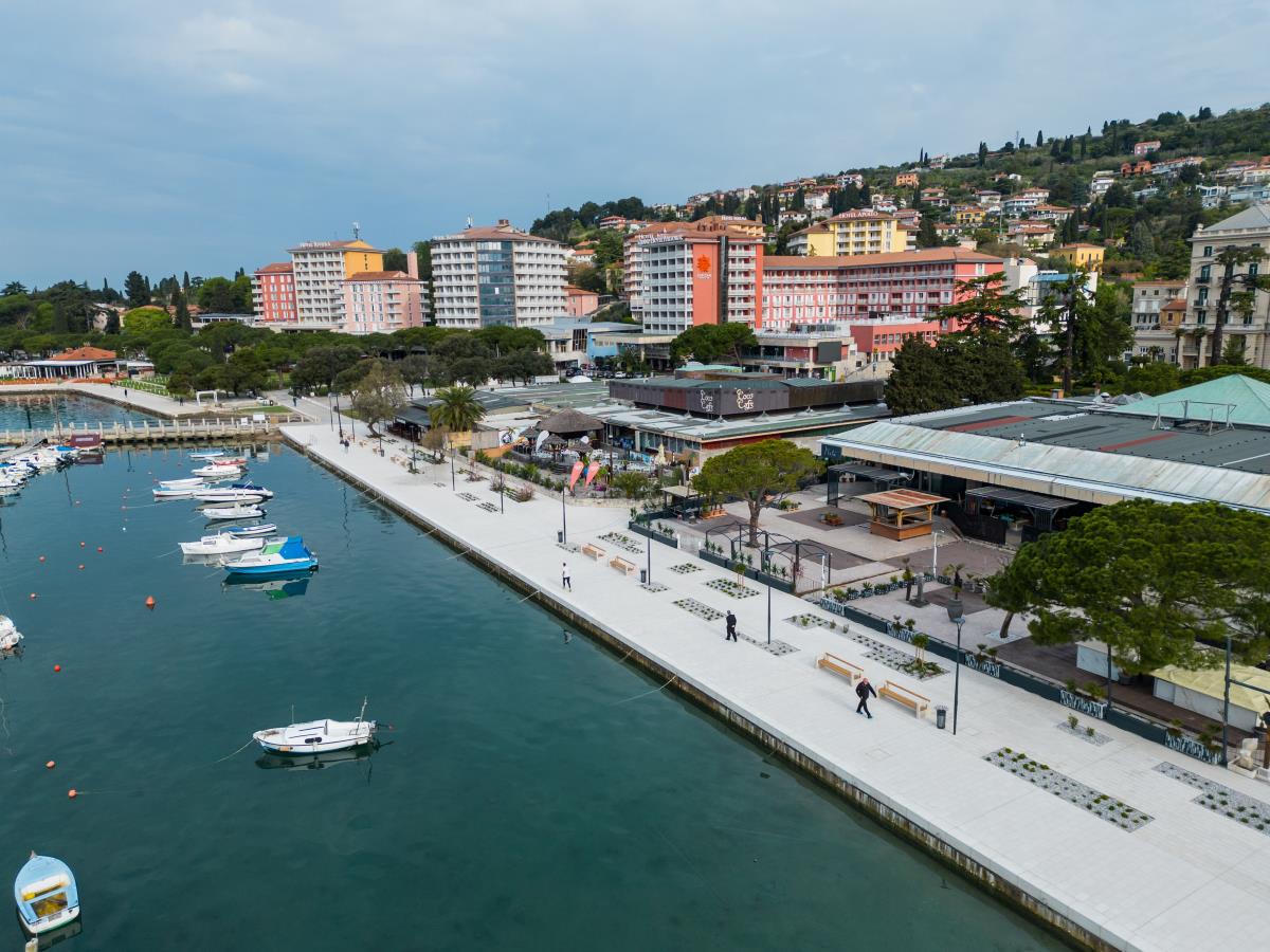 Portorož, promenada