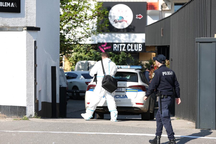 zagreb, nočni klub, streljanje