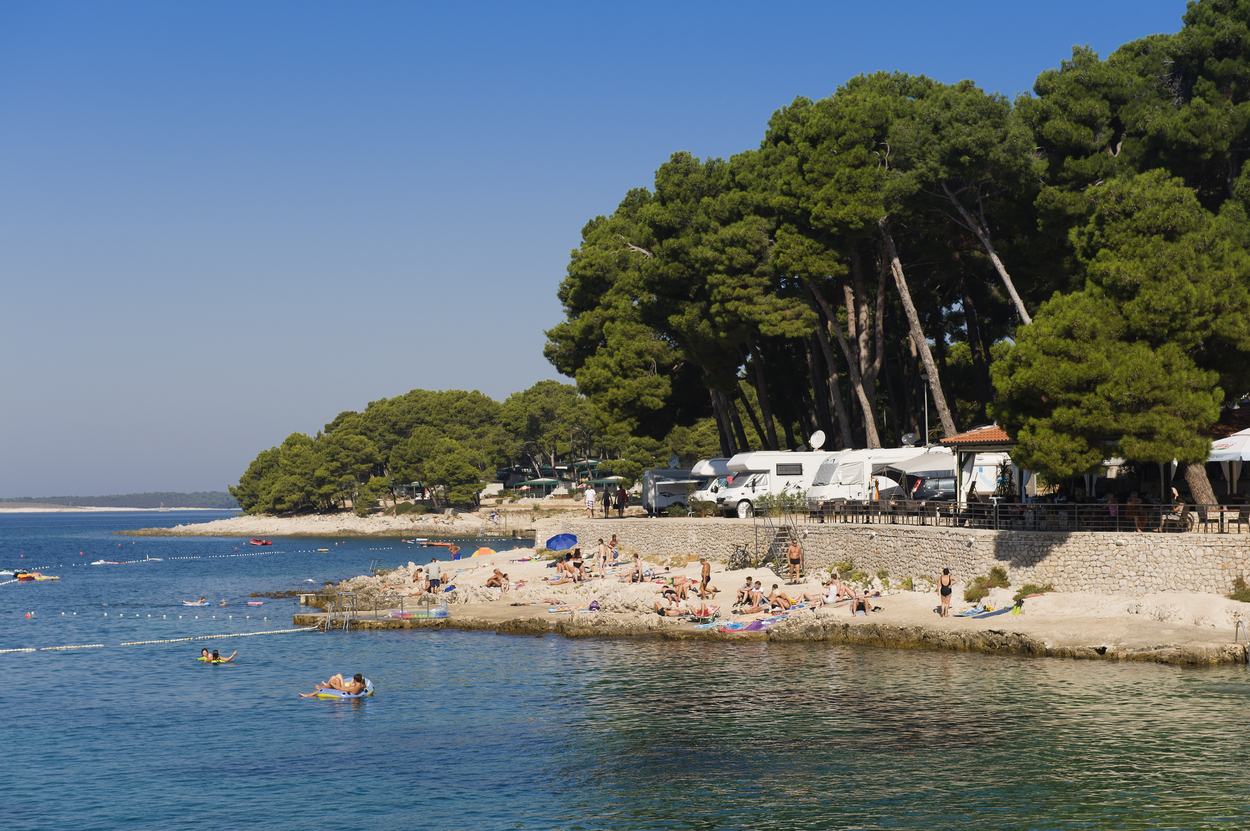 avtokamp, kamp, Hrvaška, kampiranje