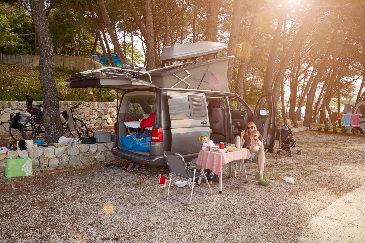 avtokamp, kamp, Hrvaška, kampiranje