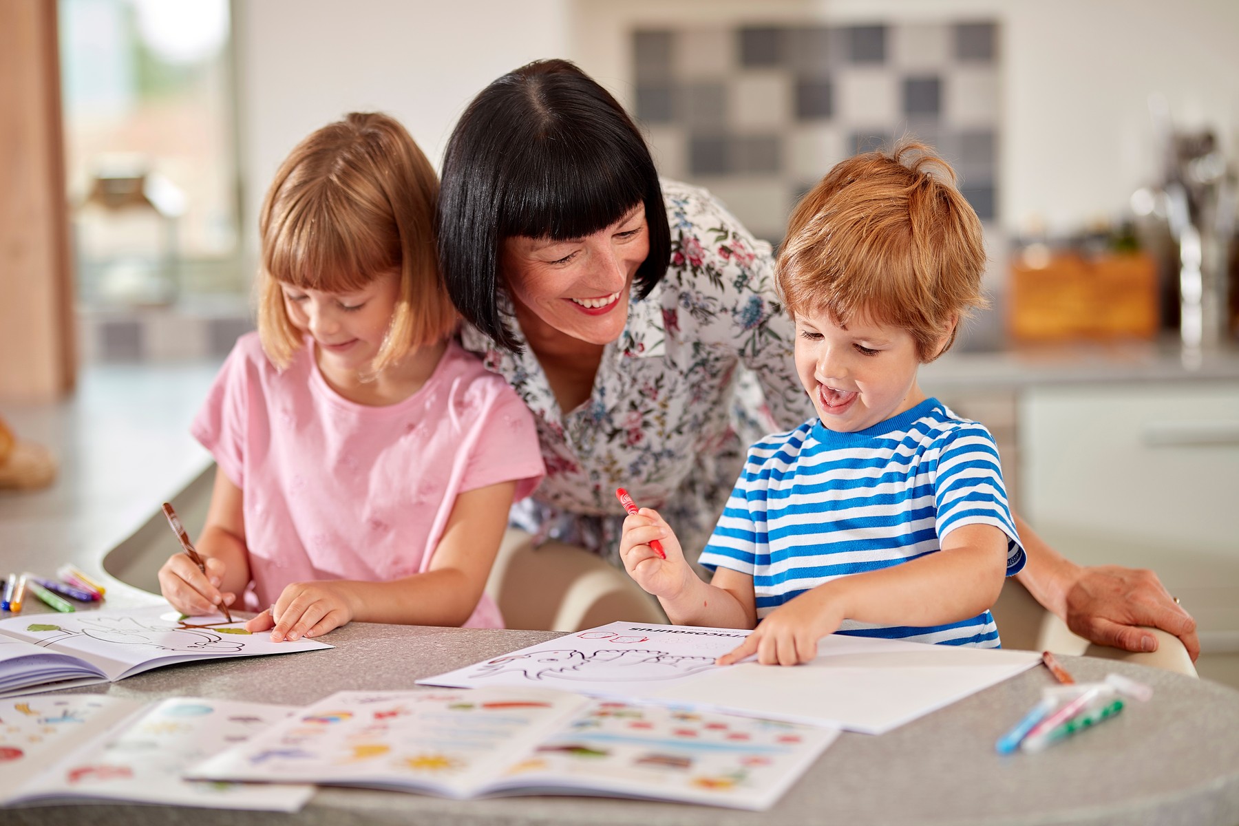 šolanje na domu, učenci, učenje, domača naloga