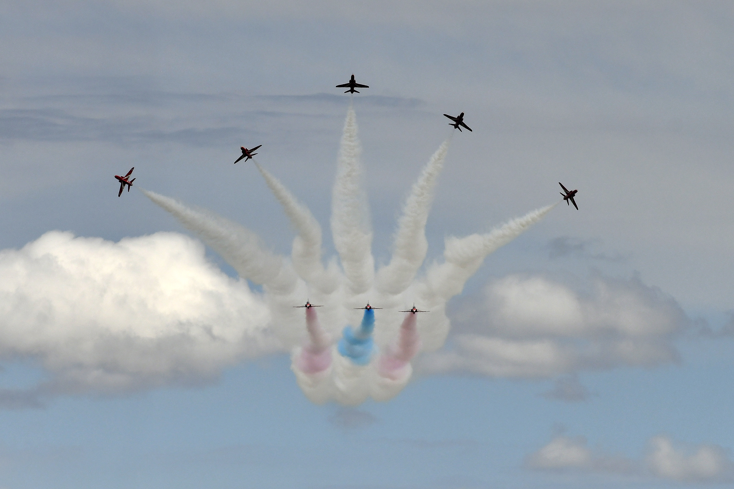 Letalske akrobacije, hrvaška, velika britanija. Zadar