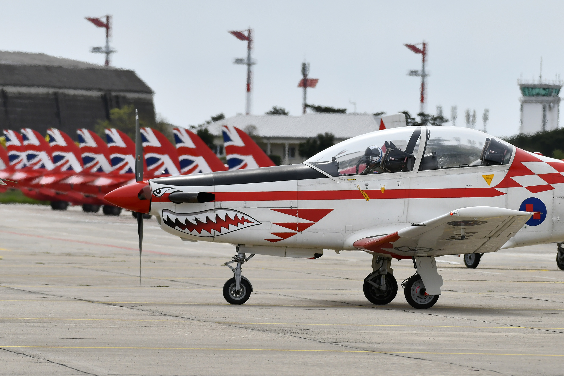Letalske akrobacije, hrvaška, velika britanija. Zadar