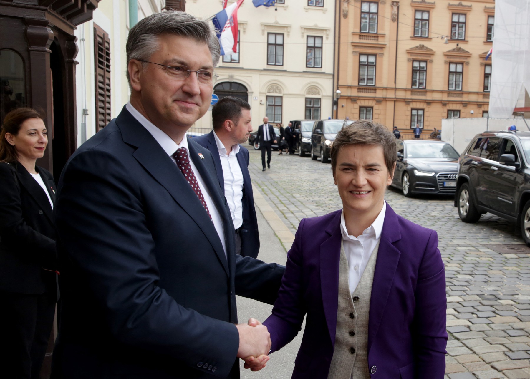 Andrej Plenković, Ana Brnabić