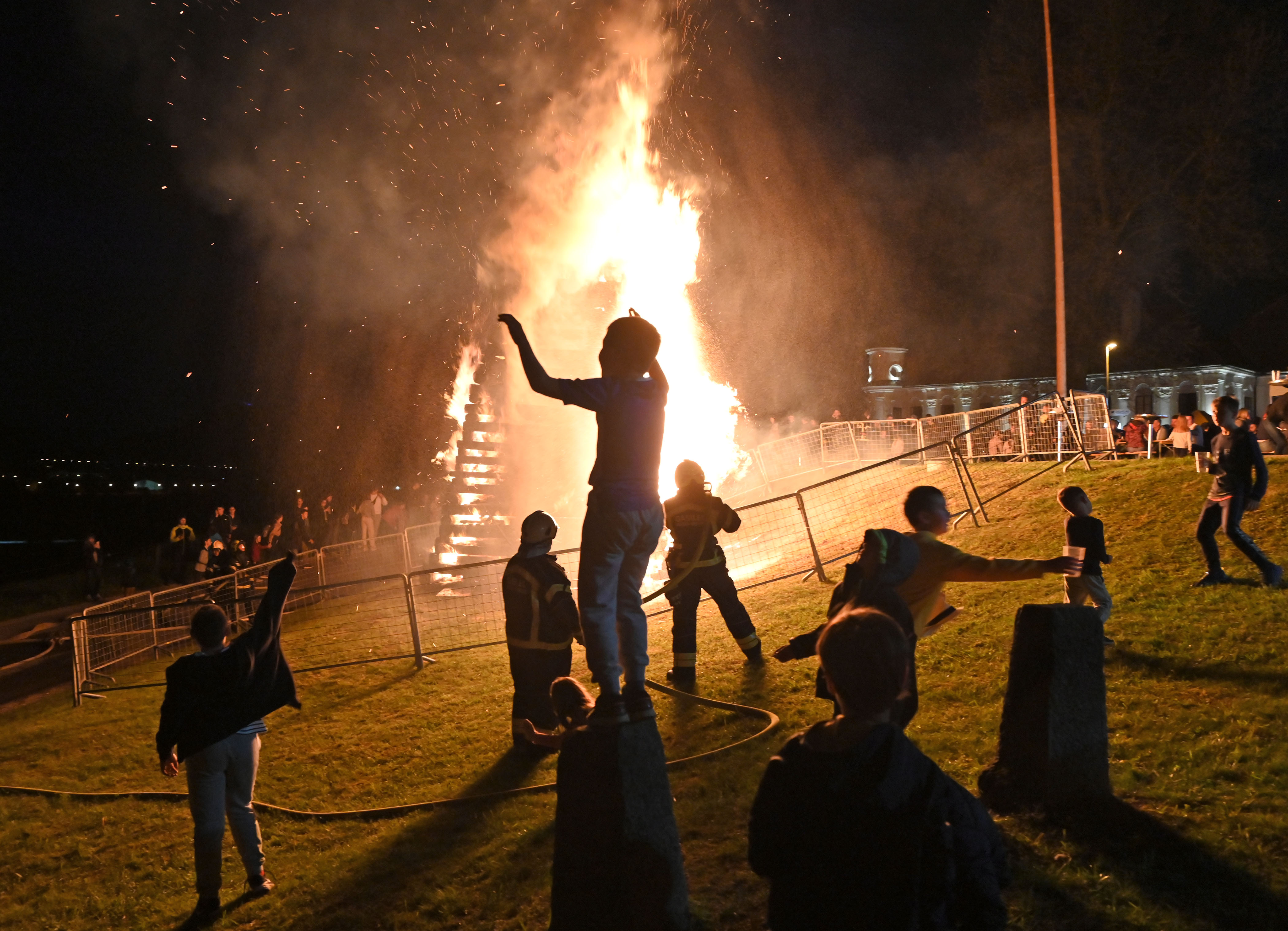 Kresovanje v Goričanah, kres