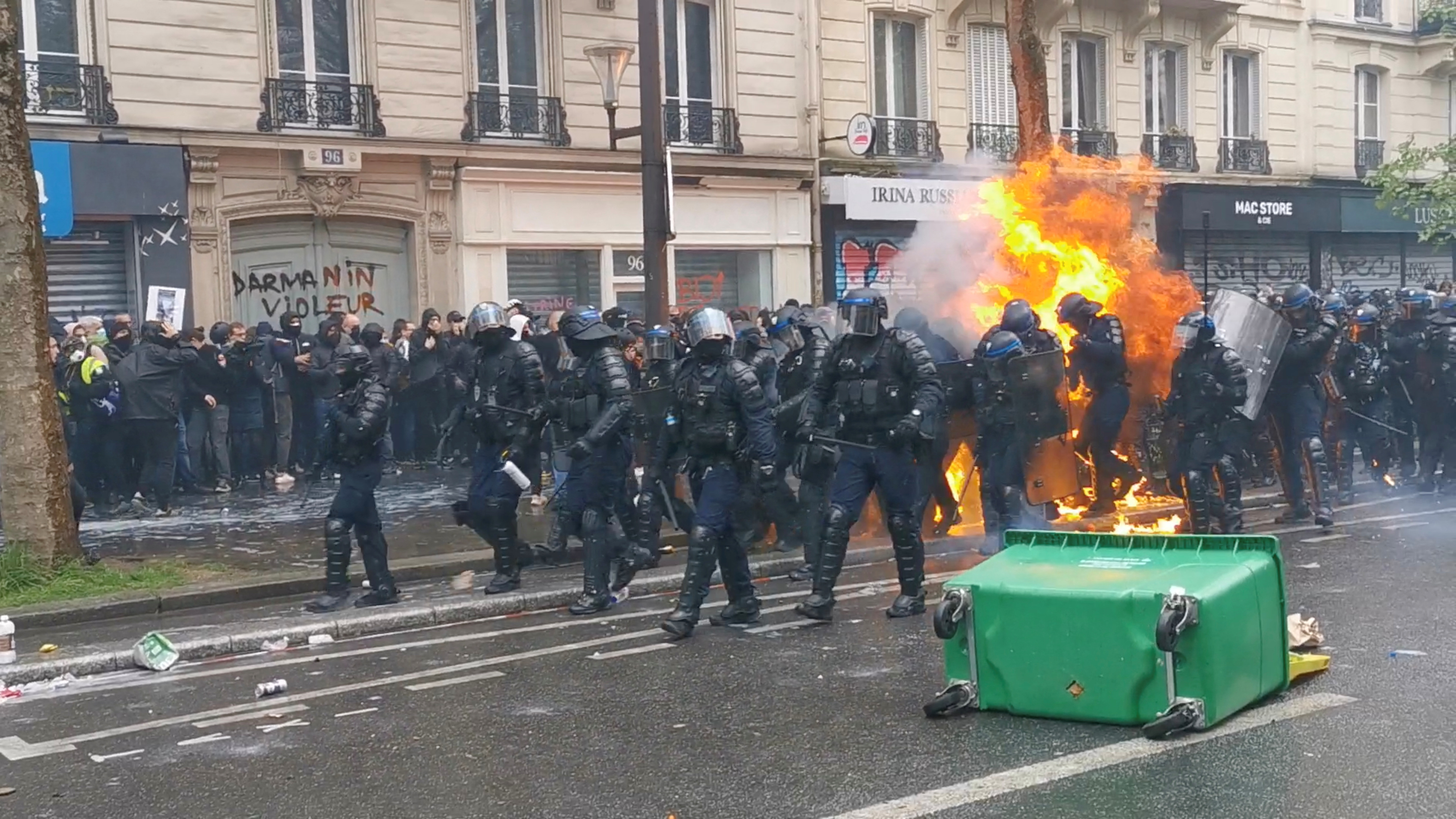 protesti, francija, Pariz