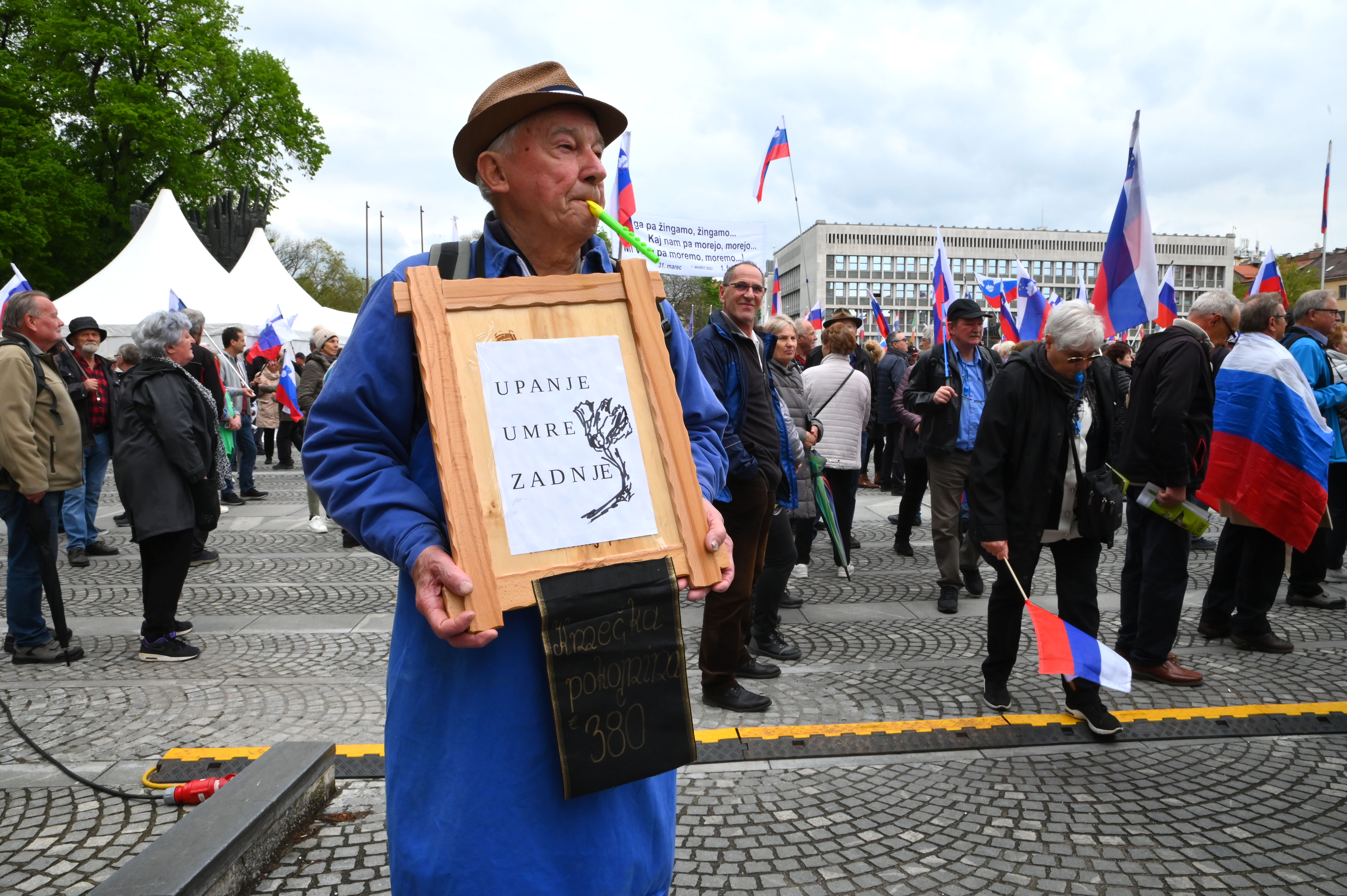 upokojenci, shod upokojencev