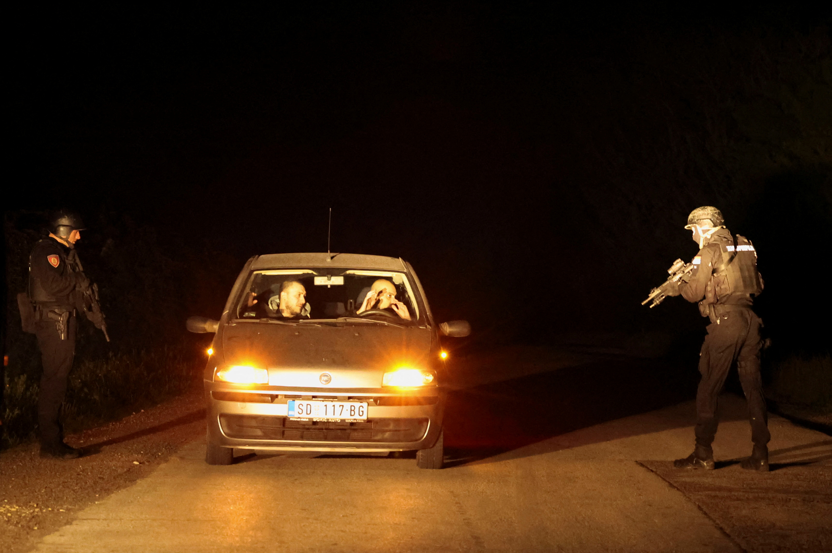 Aftermath of shooting in Dubona