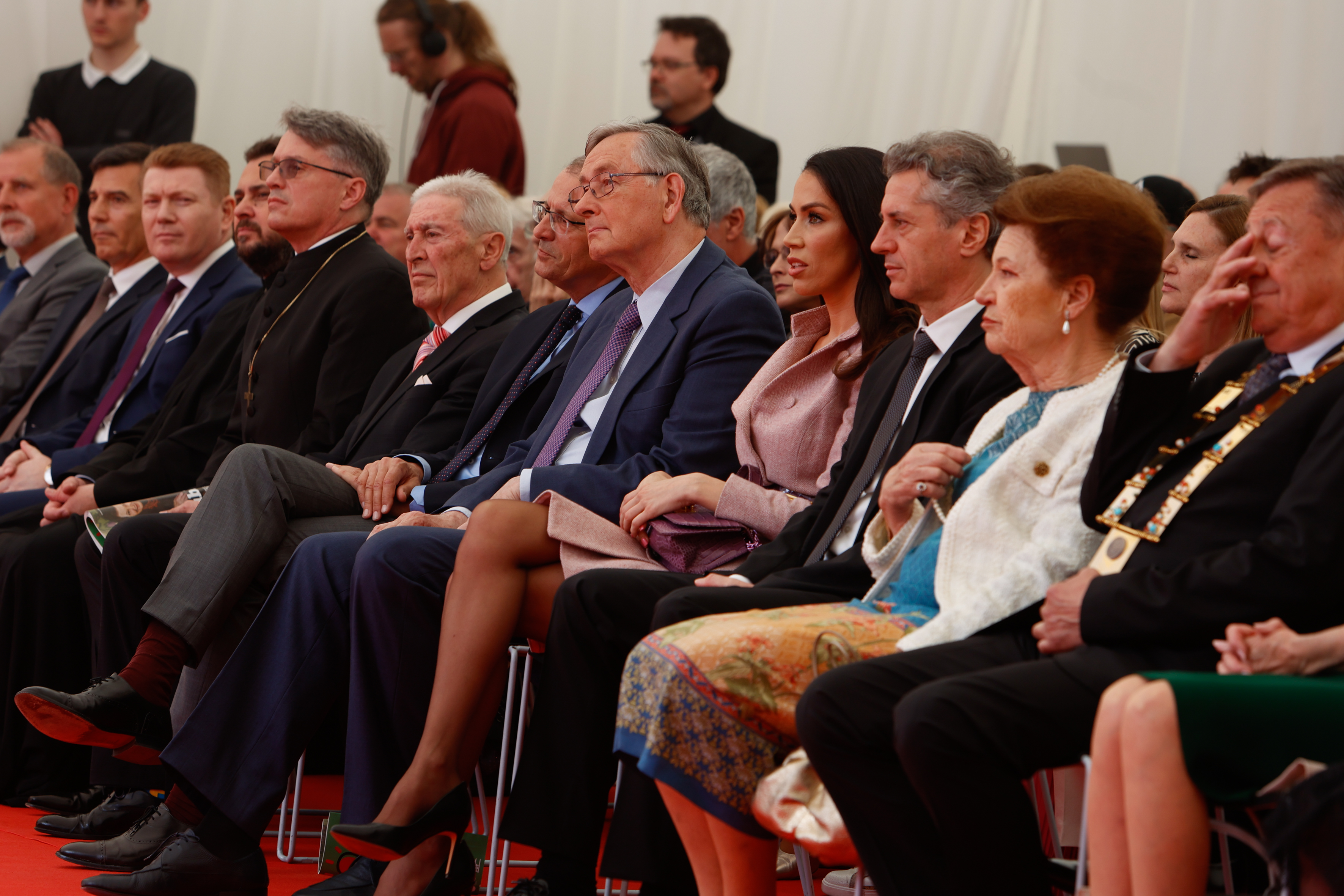 Danilo Turk, Robert Golob, Tina Gaber, svečana seja LJ