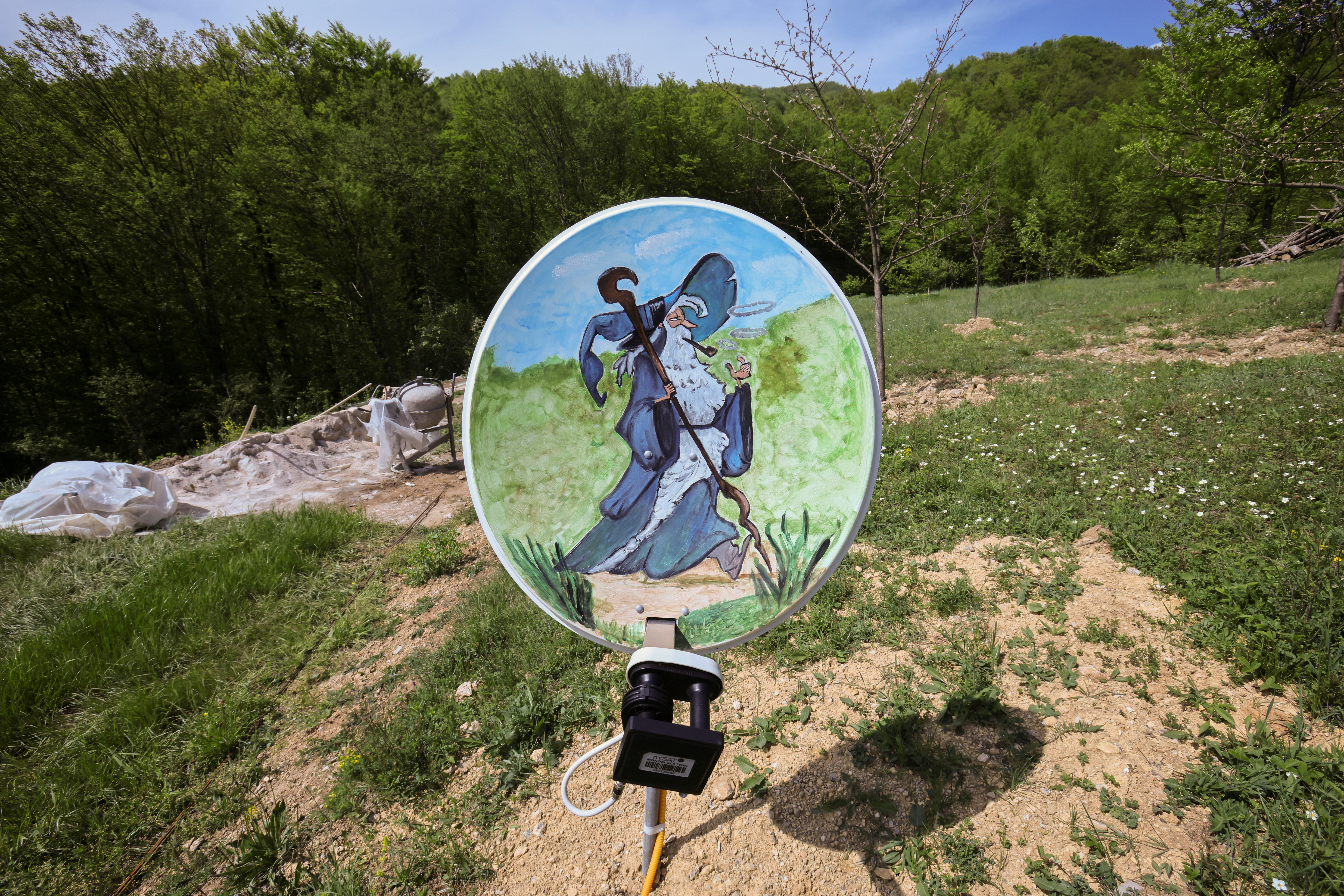 Hobitove hiške v Bosni