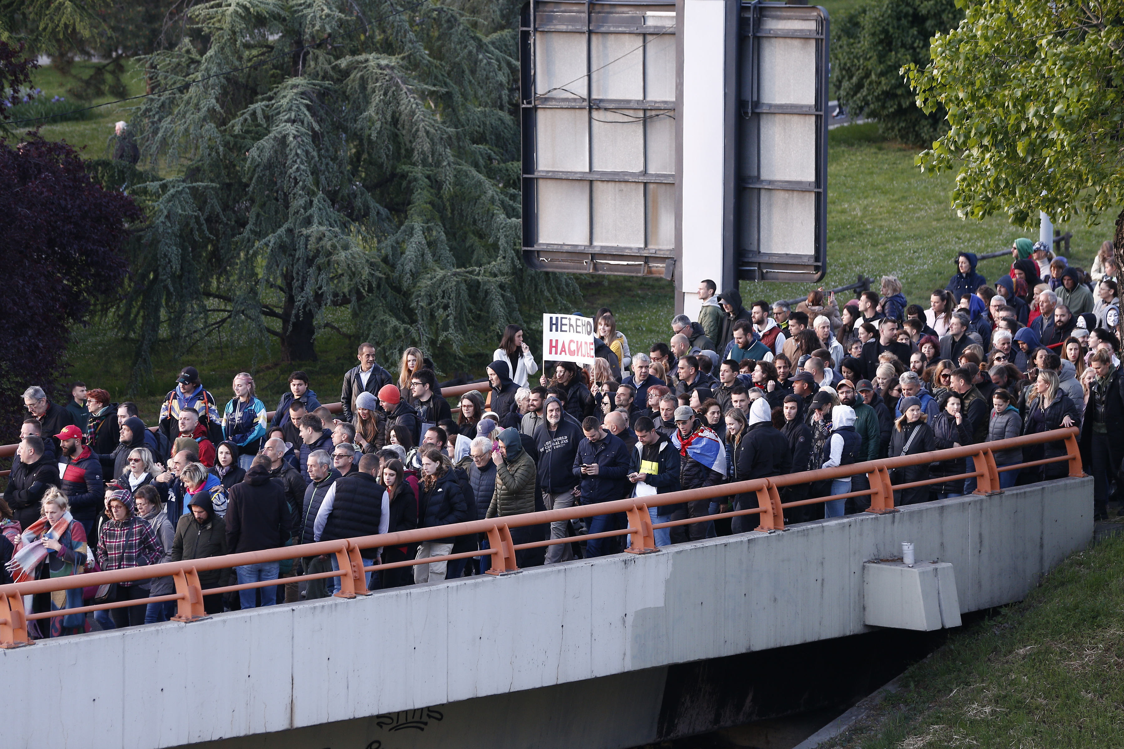 Protesti v Beogradu