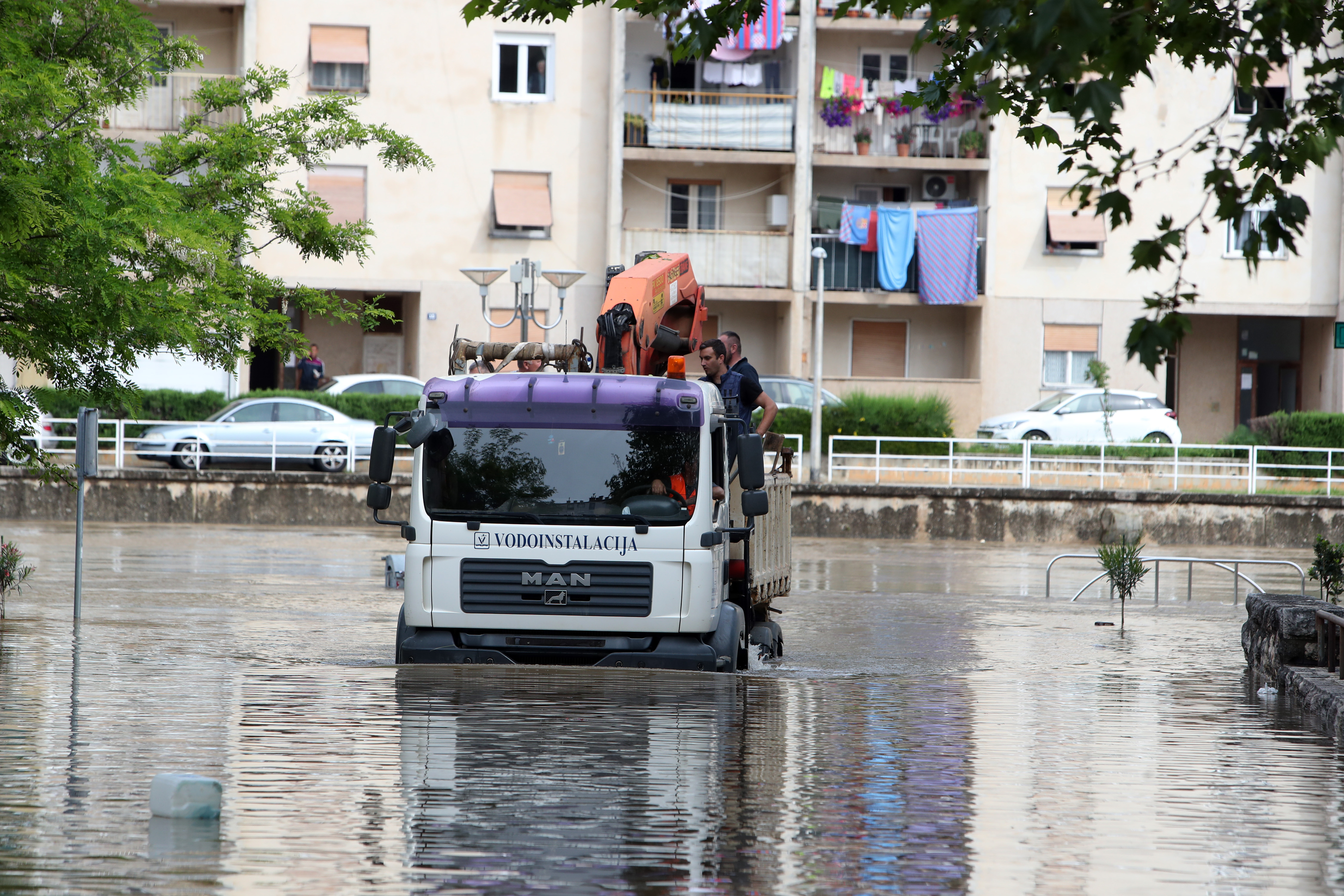 Zrmanja, poplave, Hrvaška