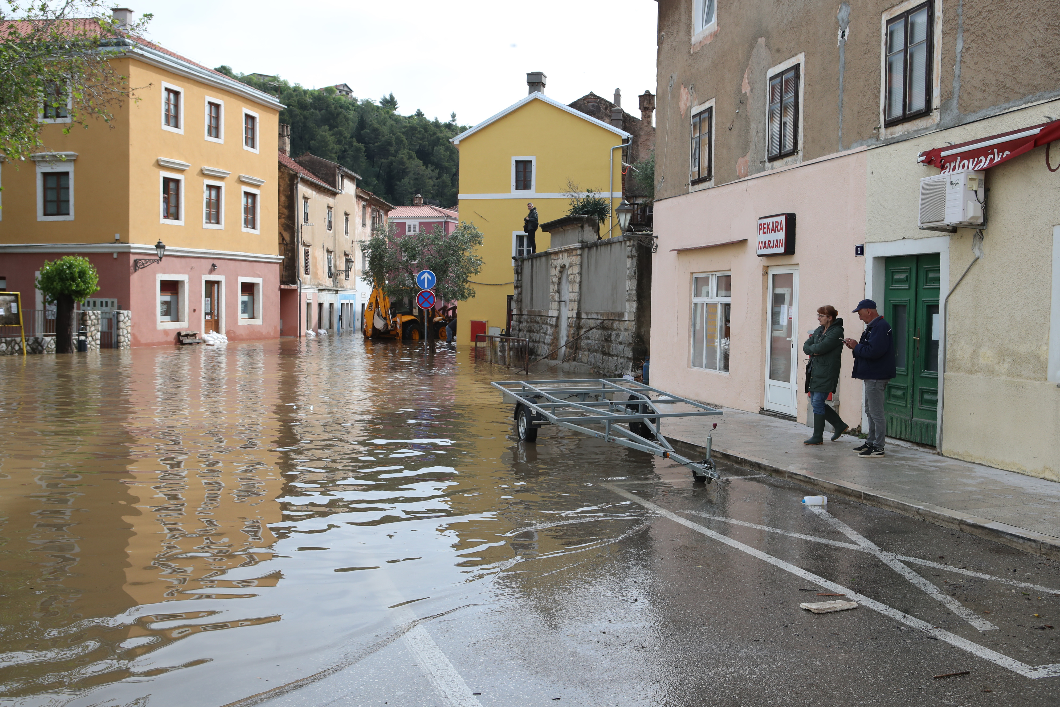 Zrmanja, poplave, Hrvaška