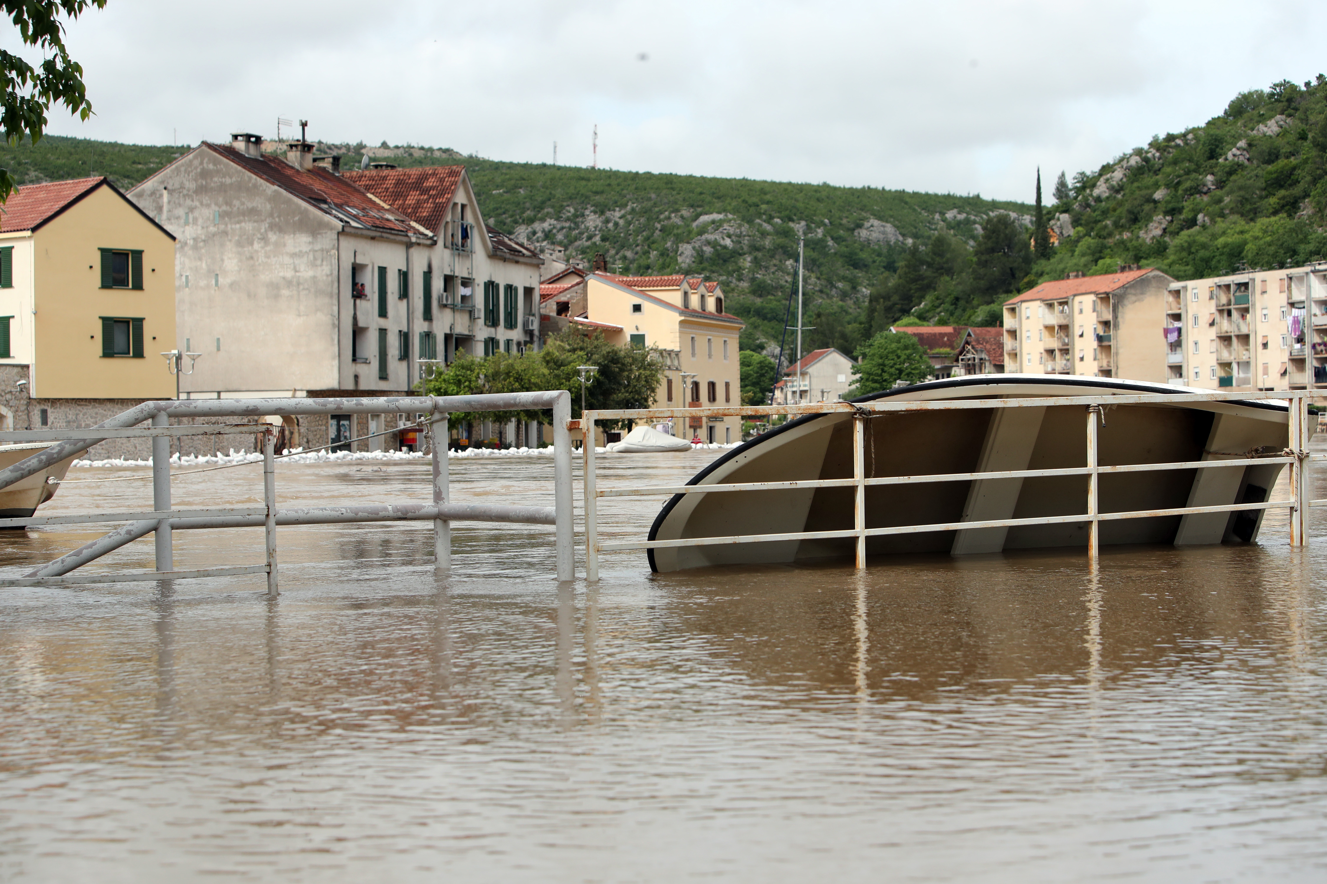 Zrmanja, poplave, Hrvaška