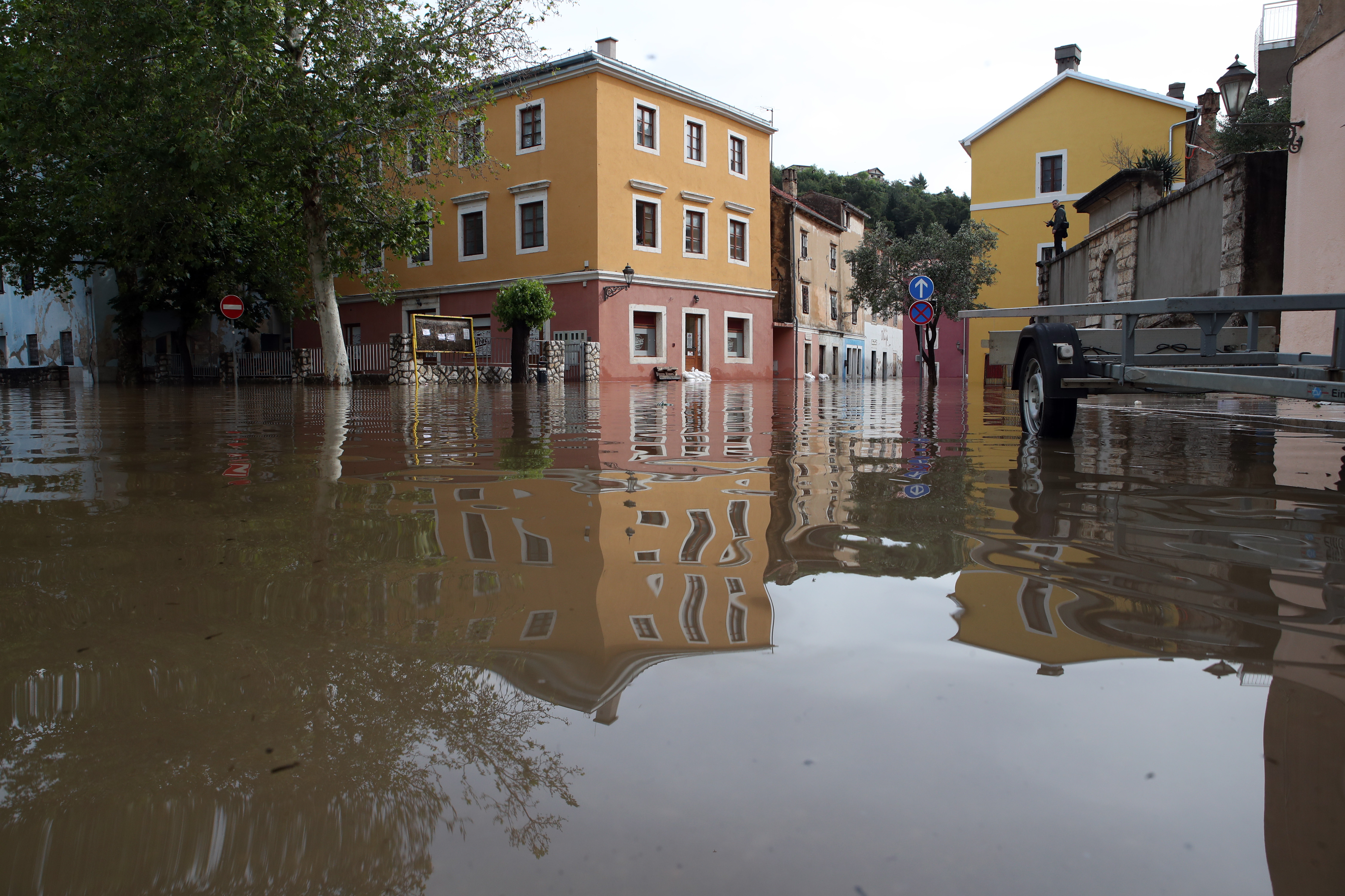 Zrmanja, poplave, Hrvaška