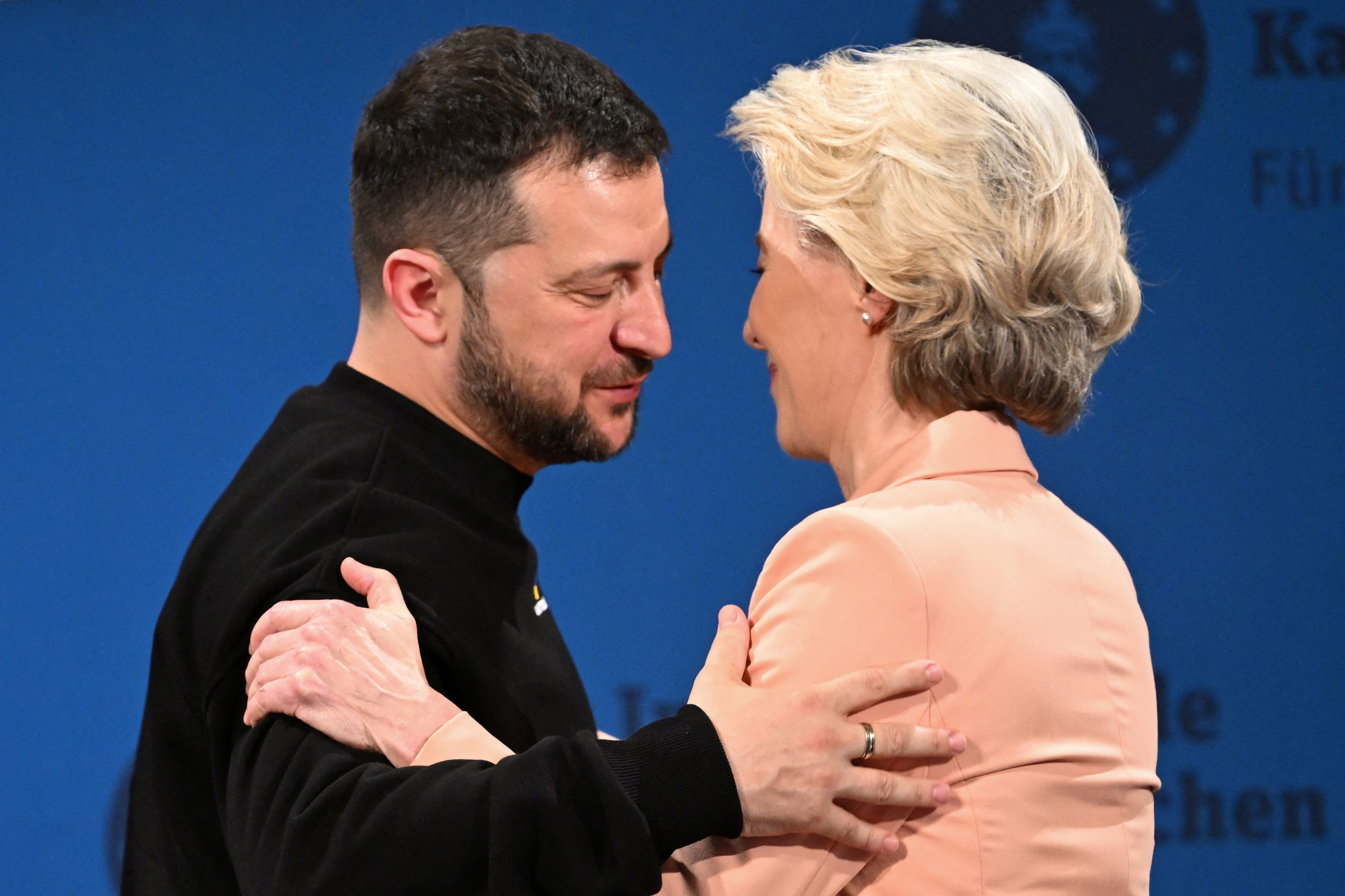 Volodimir Zelenski, Ursula von der Leyen