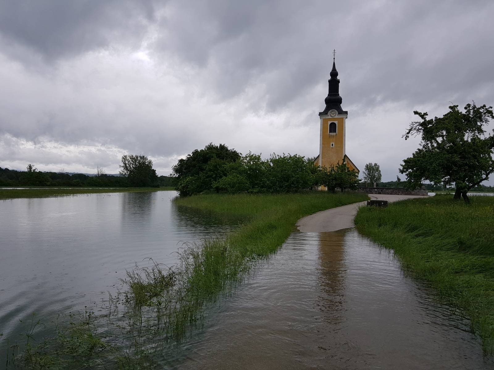 Poplave - Dobrava pri Škocjanu/N1