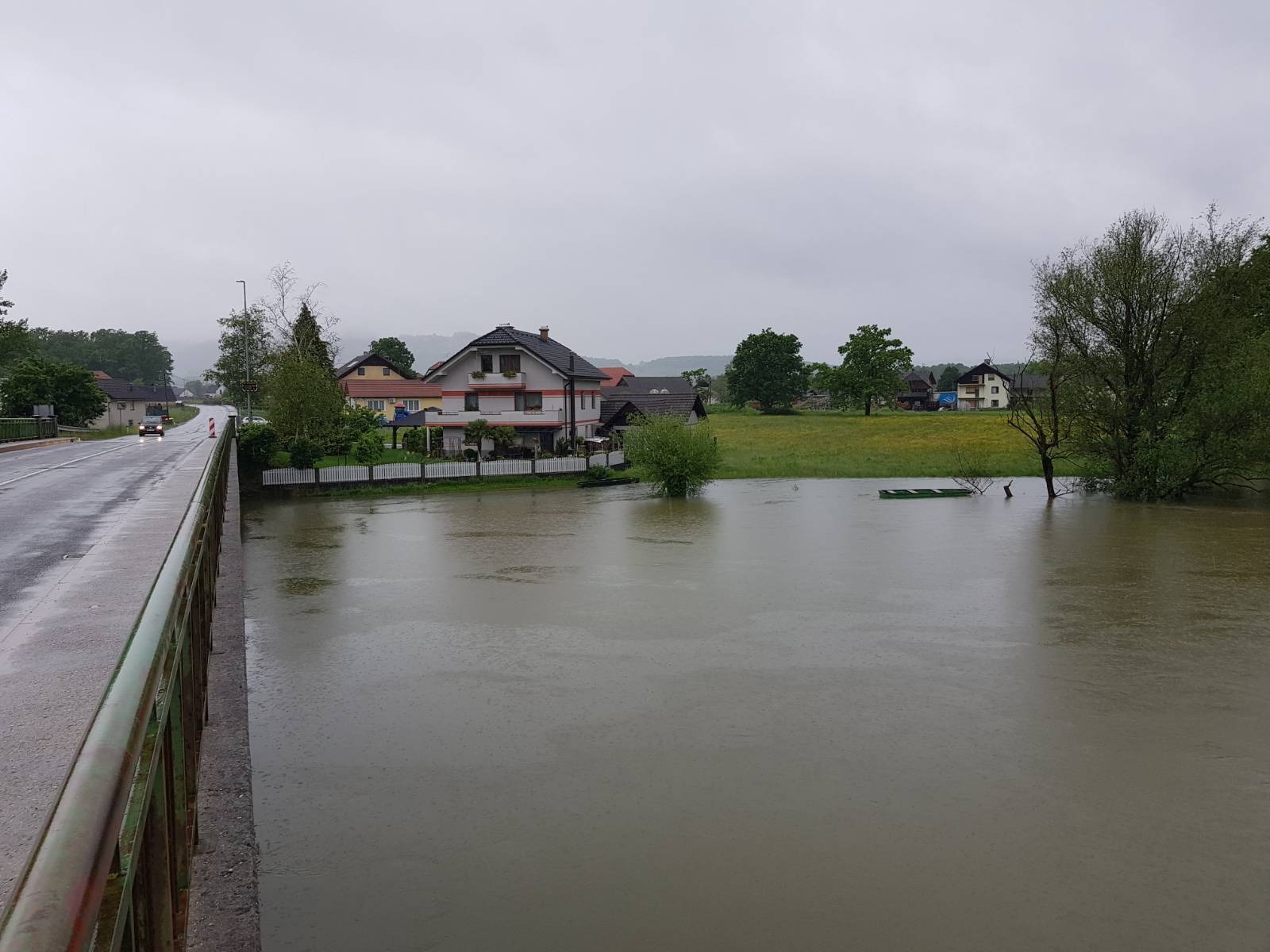 Poplave - Dobrava pri Škocjanu