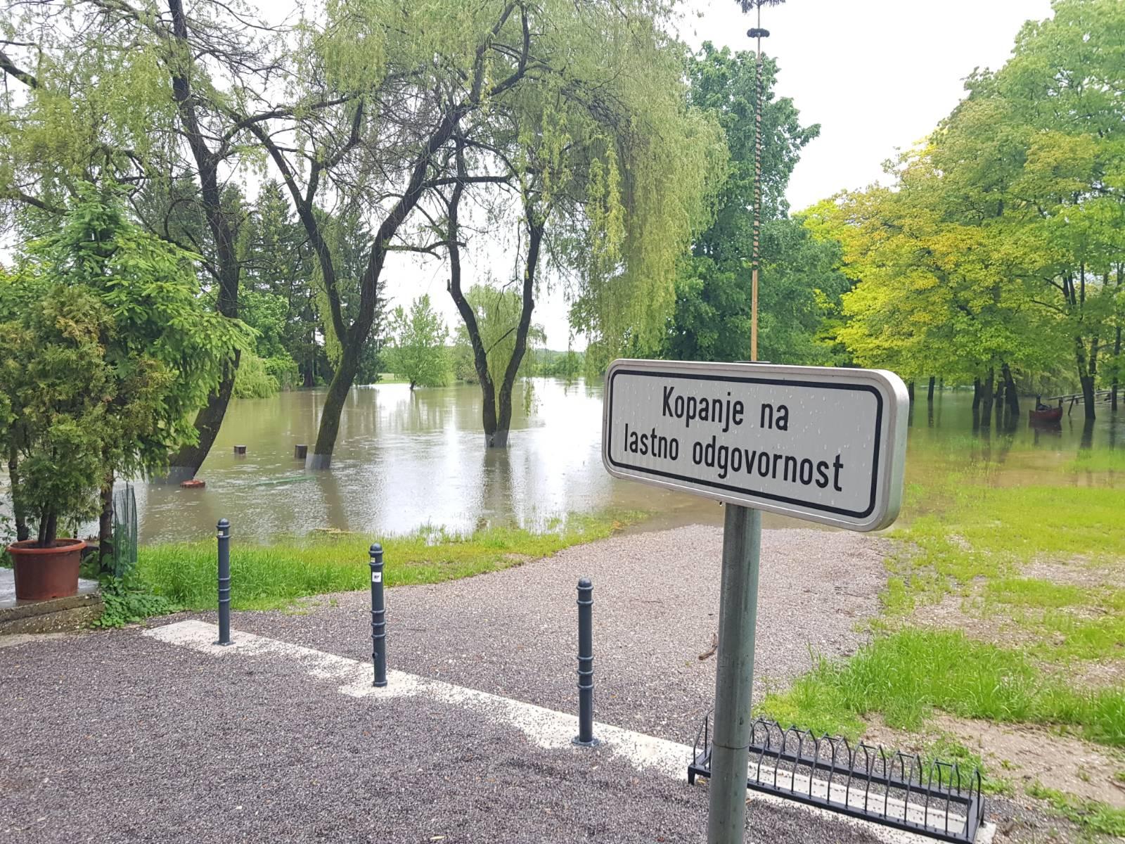 Poplave - Kostanjevica na Krki