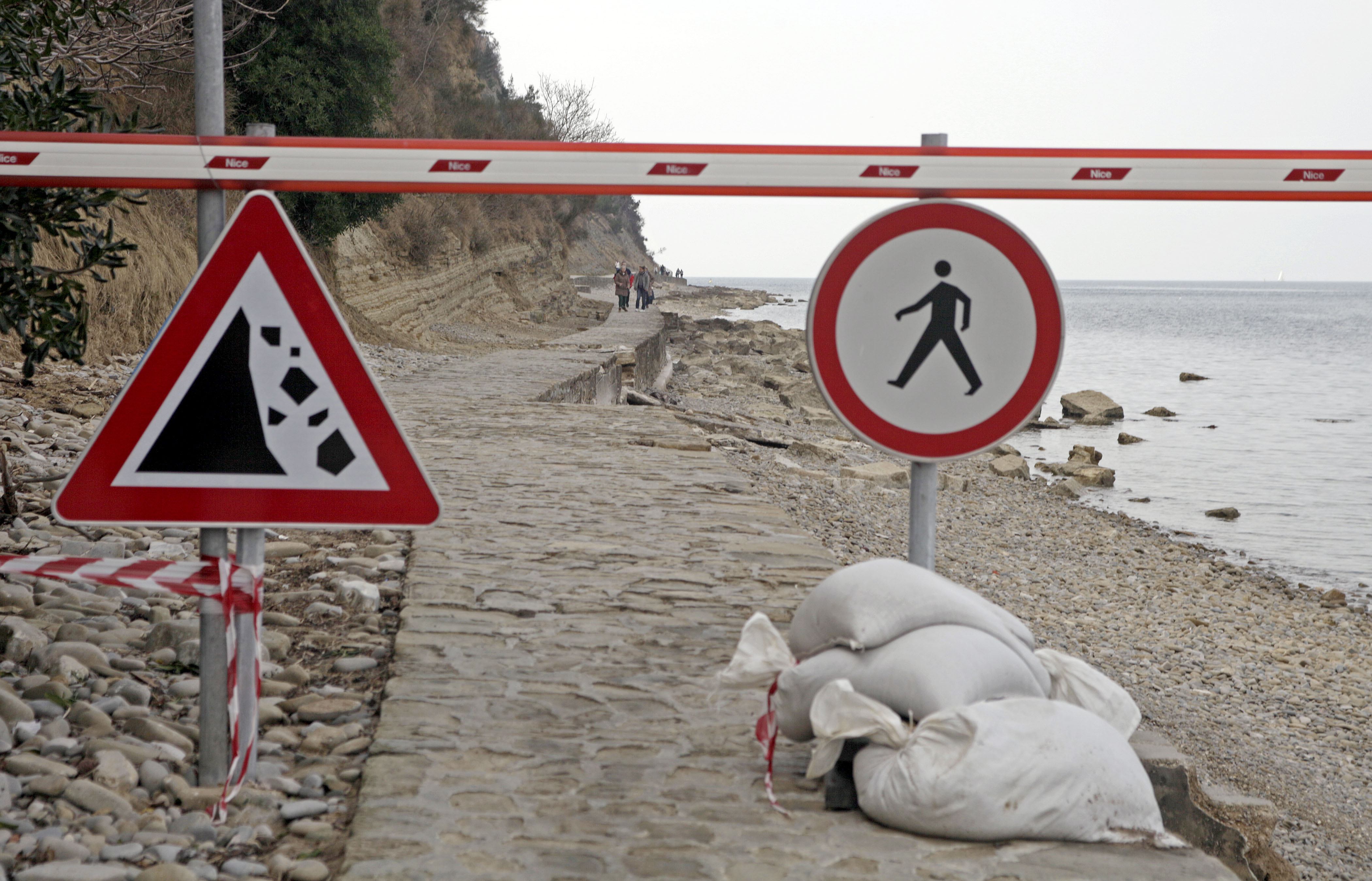 Fiesa, pešpot, Piran, morje, pot