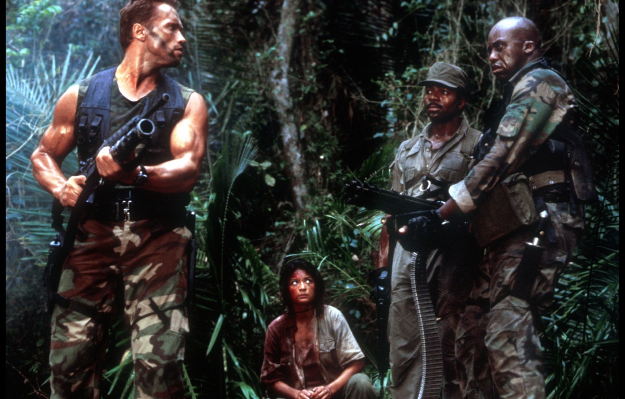Prizor iz filma Predator.