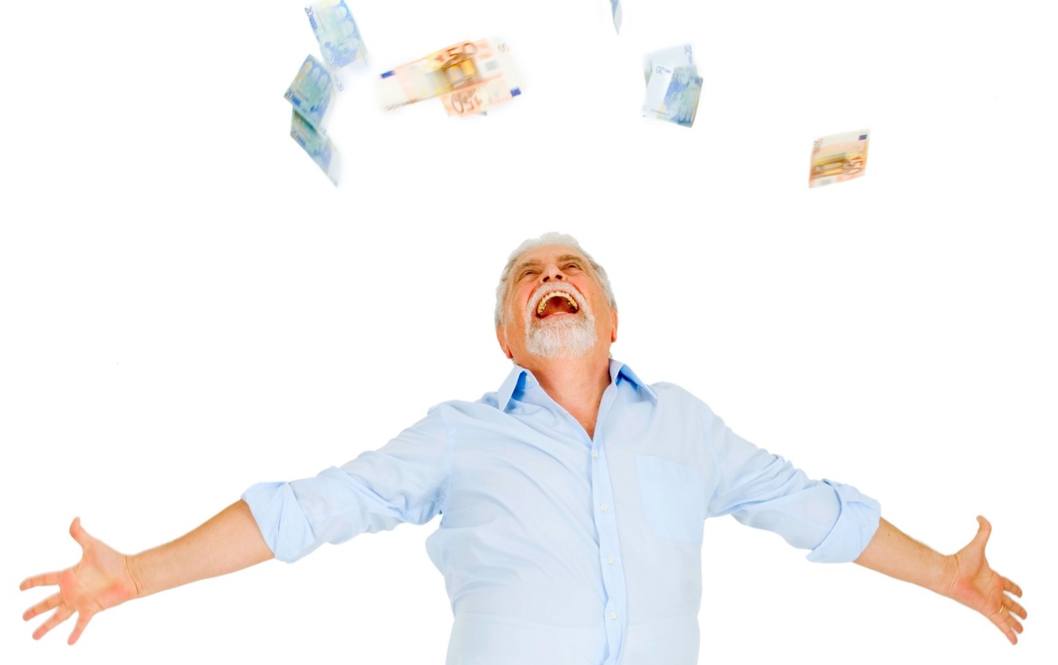 moški, denar, denar v zraku