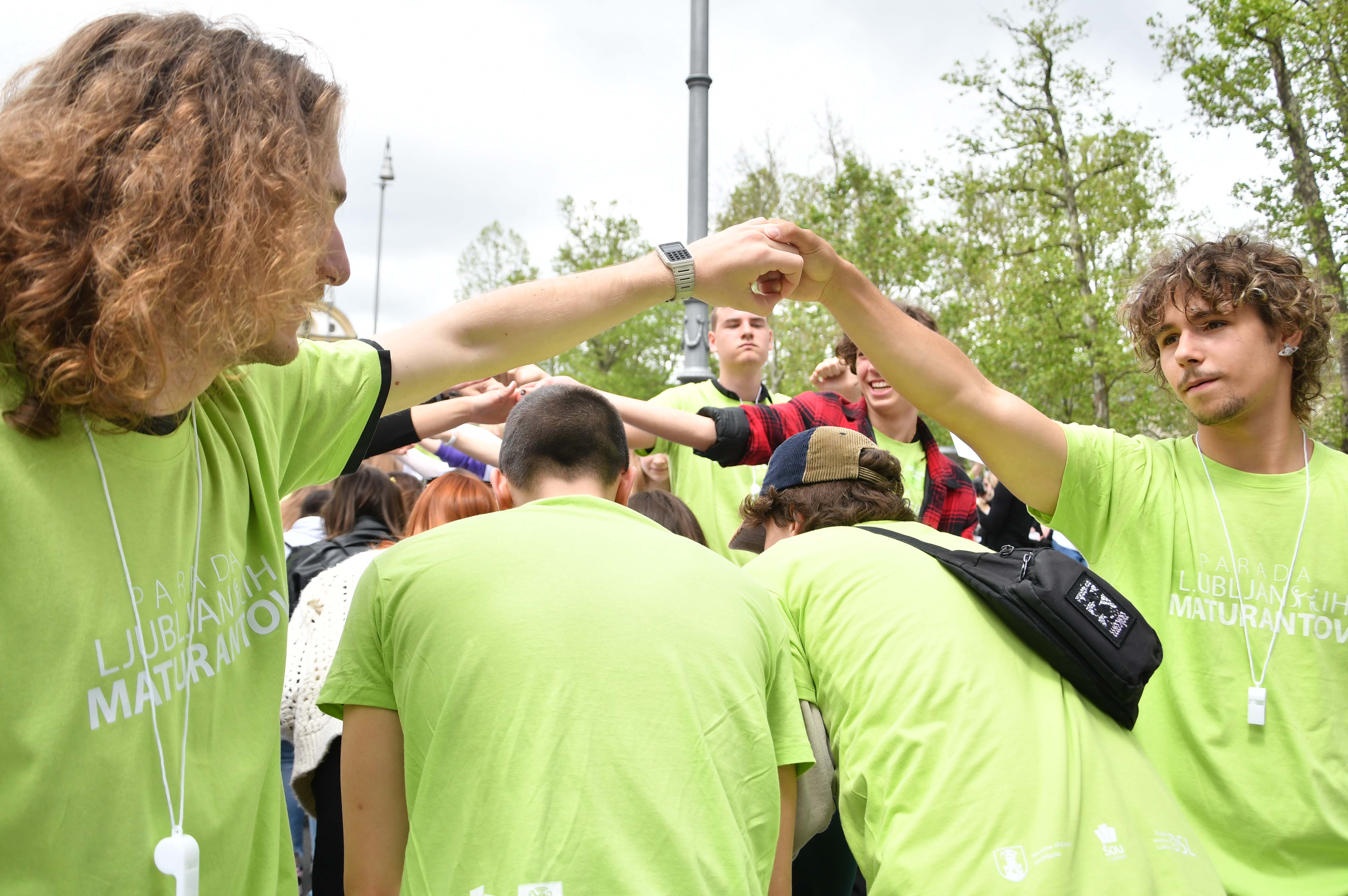 četvorka, maturanti, ljubljana