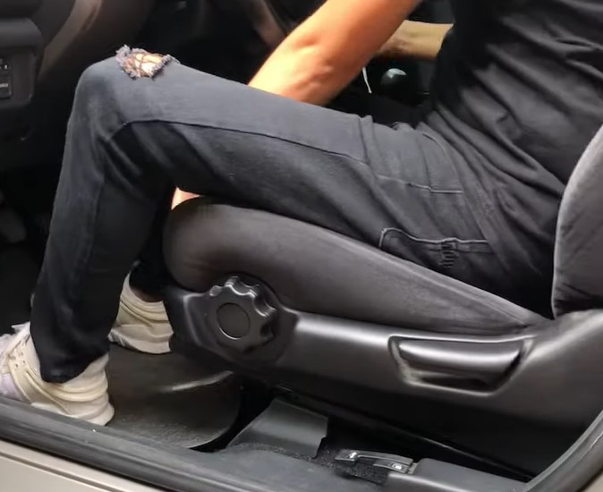 Nastavitev voznikov sedež avtomobil