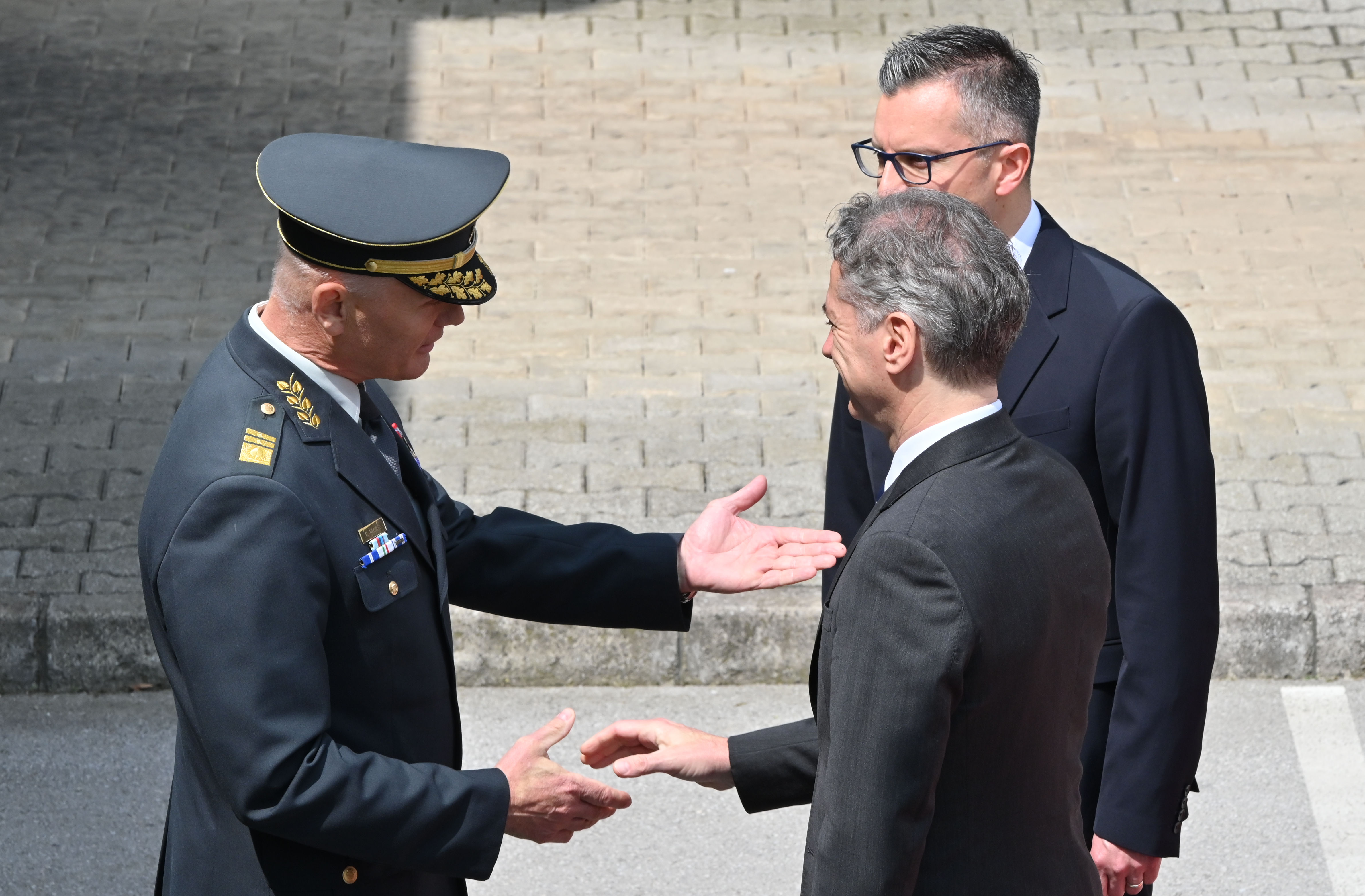 Robert Golob, Marjan Šarec, Robert Glavaš, sv