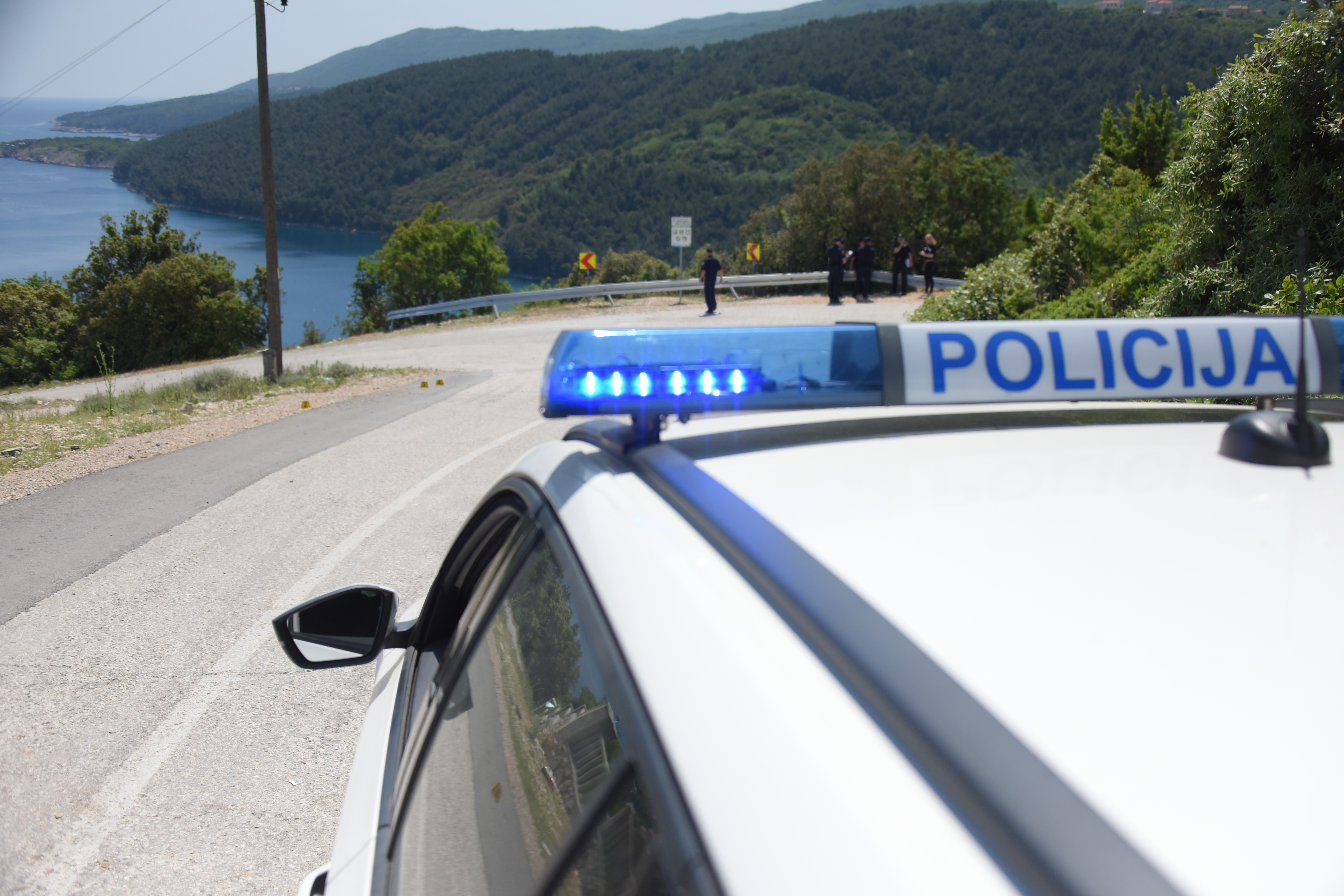 Labin, Hrvaška, policija