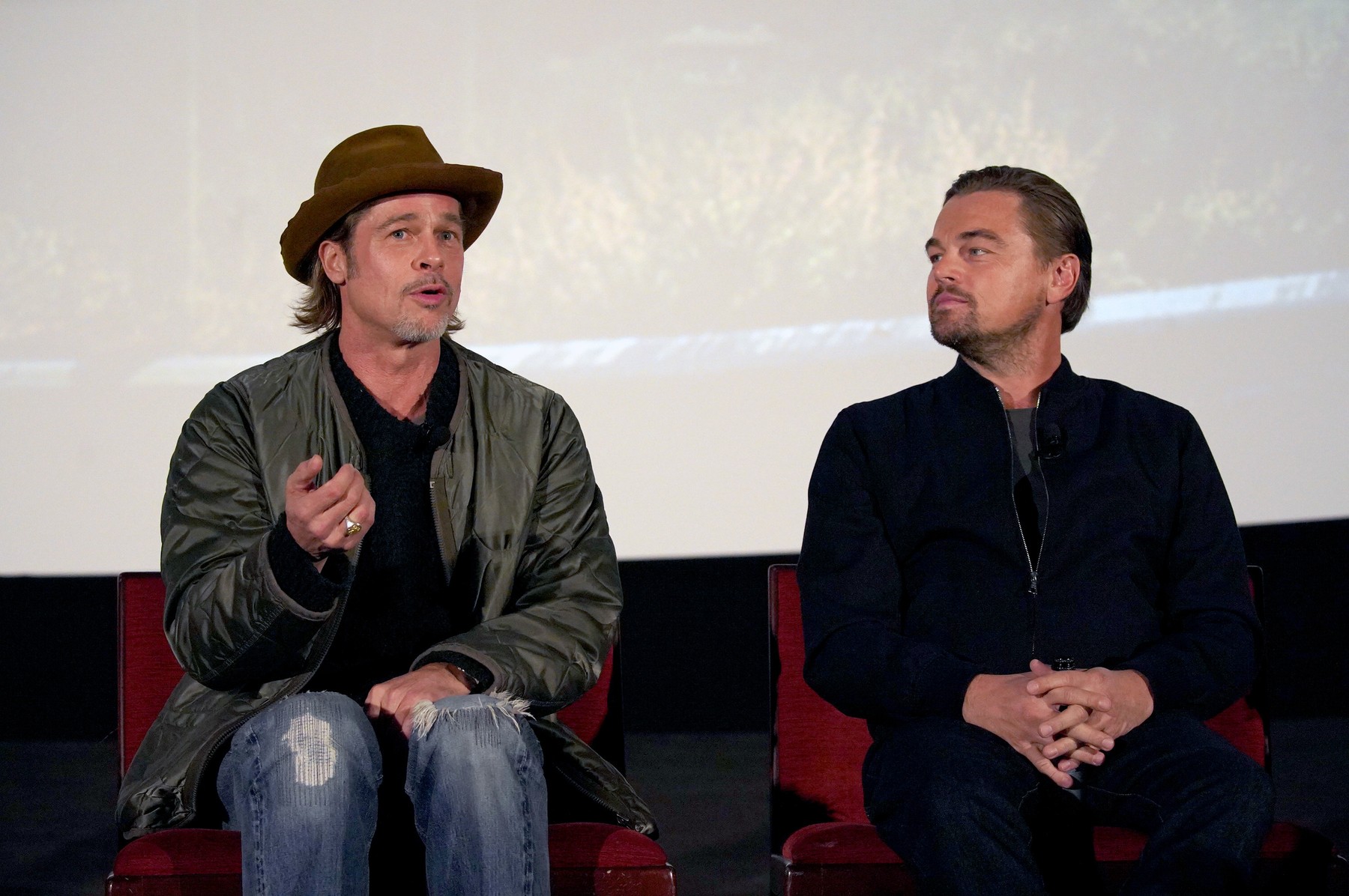 Brad Pitt, Leonardo DiCaprio