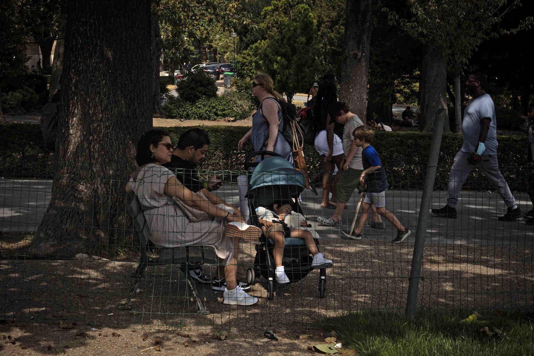 Francija, Pariz, vročinski val