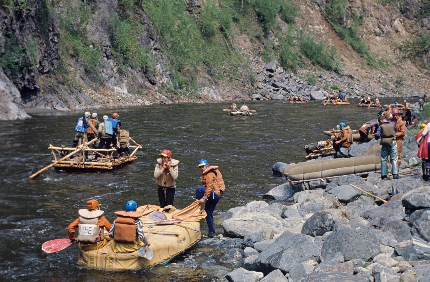 Balkajsko jezero, splav, Rusija