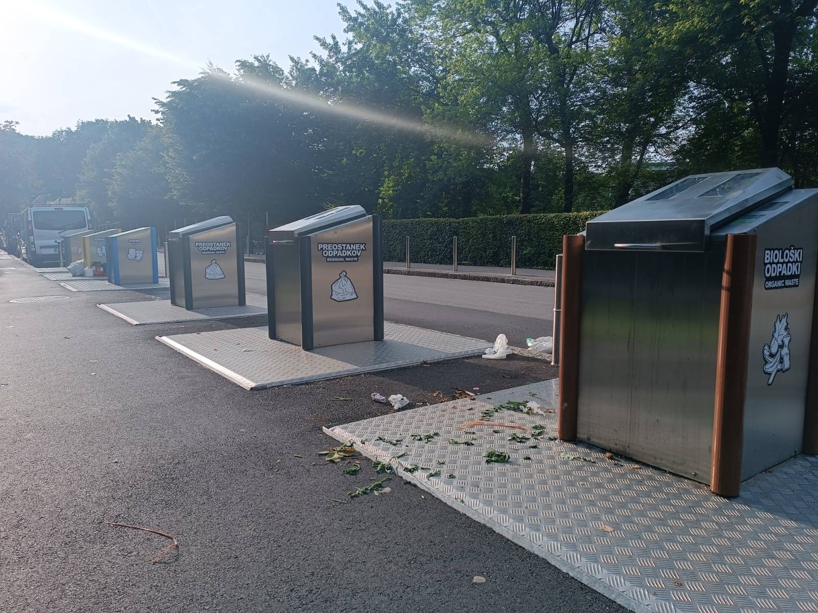 podzemne zbiralnice, poljane