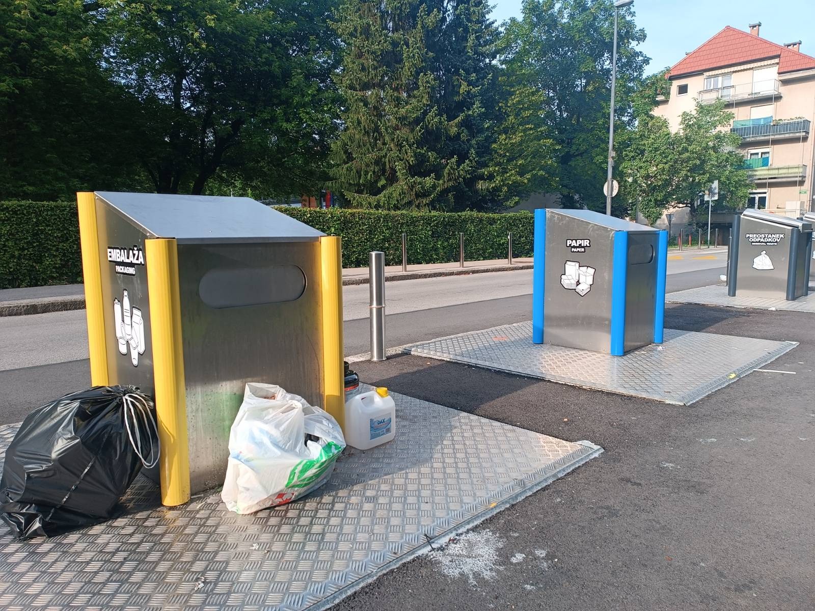 podzemne zbiralnice, poljane