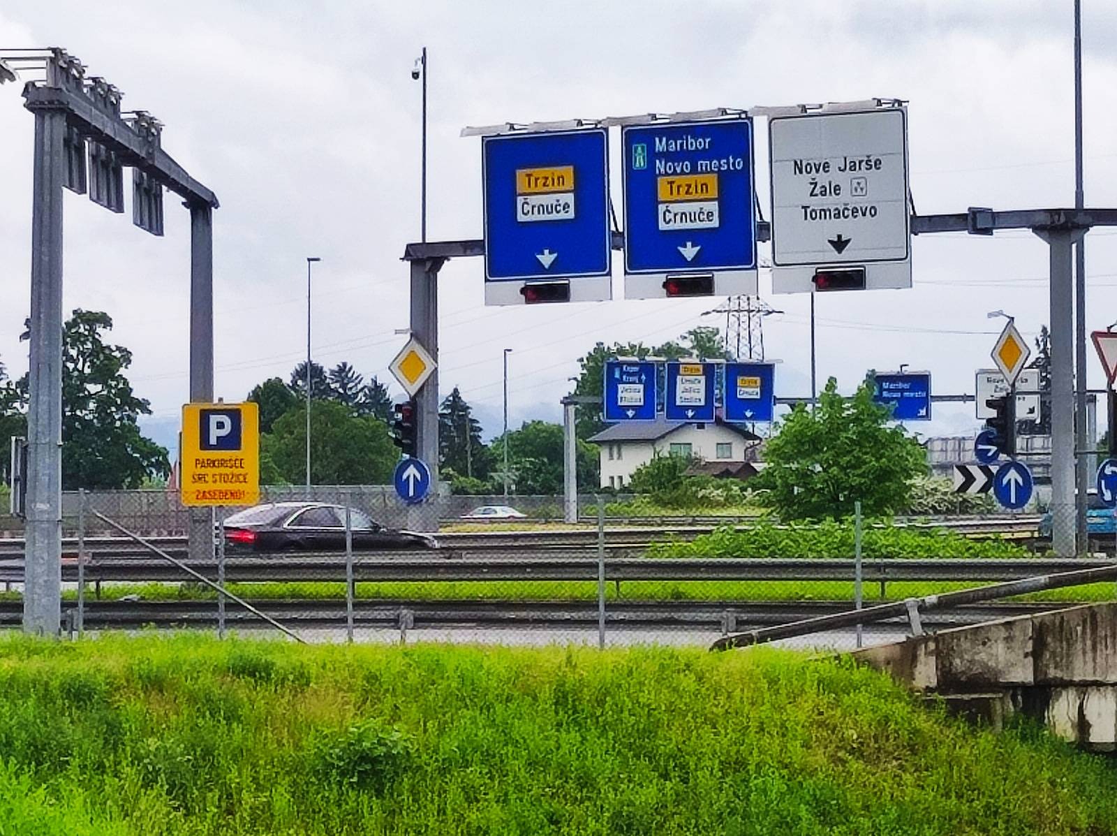 Krožišče Tomačevo, Ljubljana, gneča