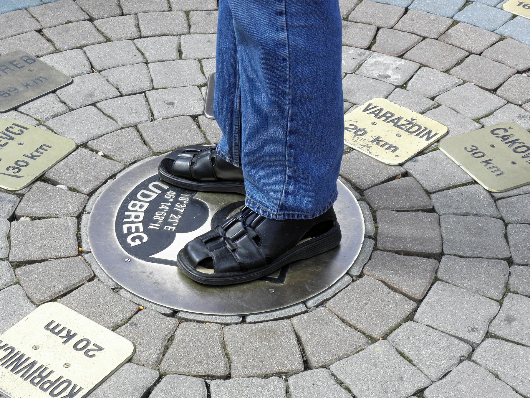 Ludbreg, Centrum mundi, središče sveta, Hrvaška