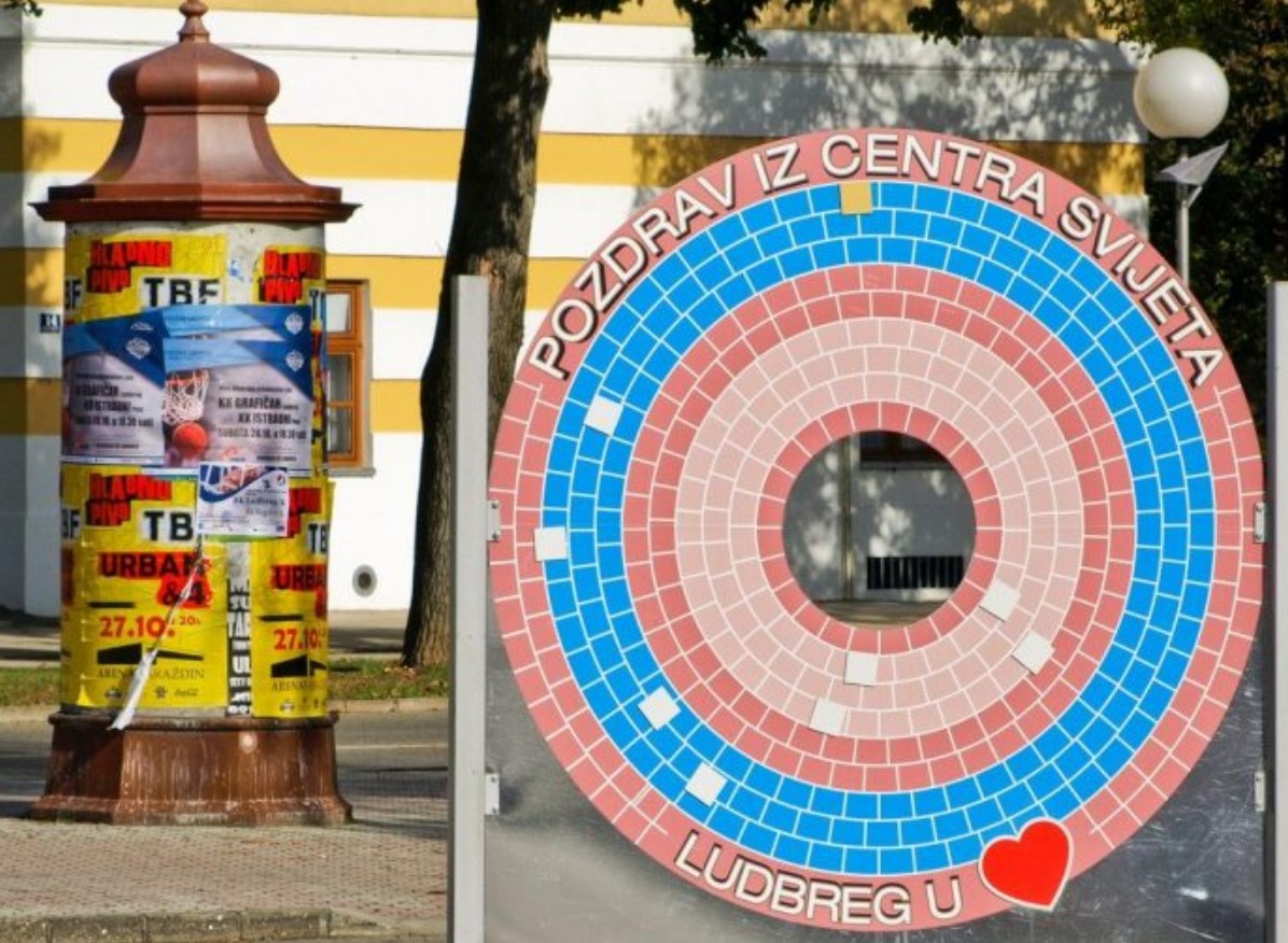 Ludbreg, Centrum mundi, središče sveta, Hrvaška