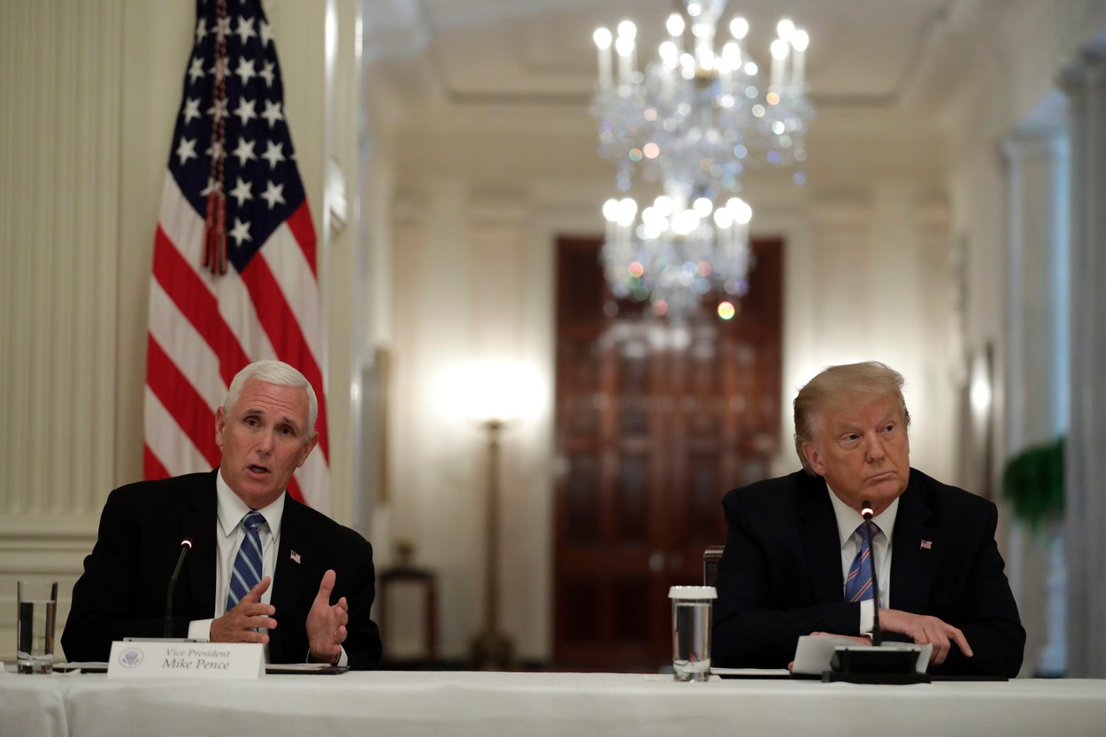 Mike Pence, Donald Trump