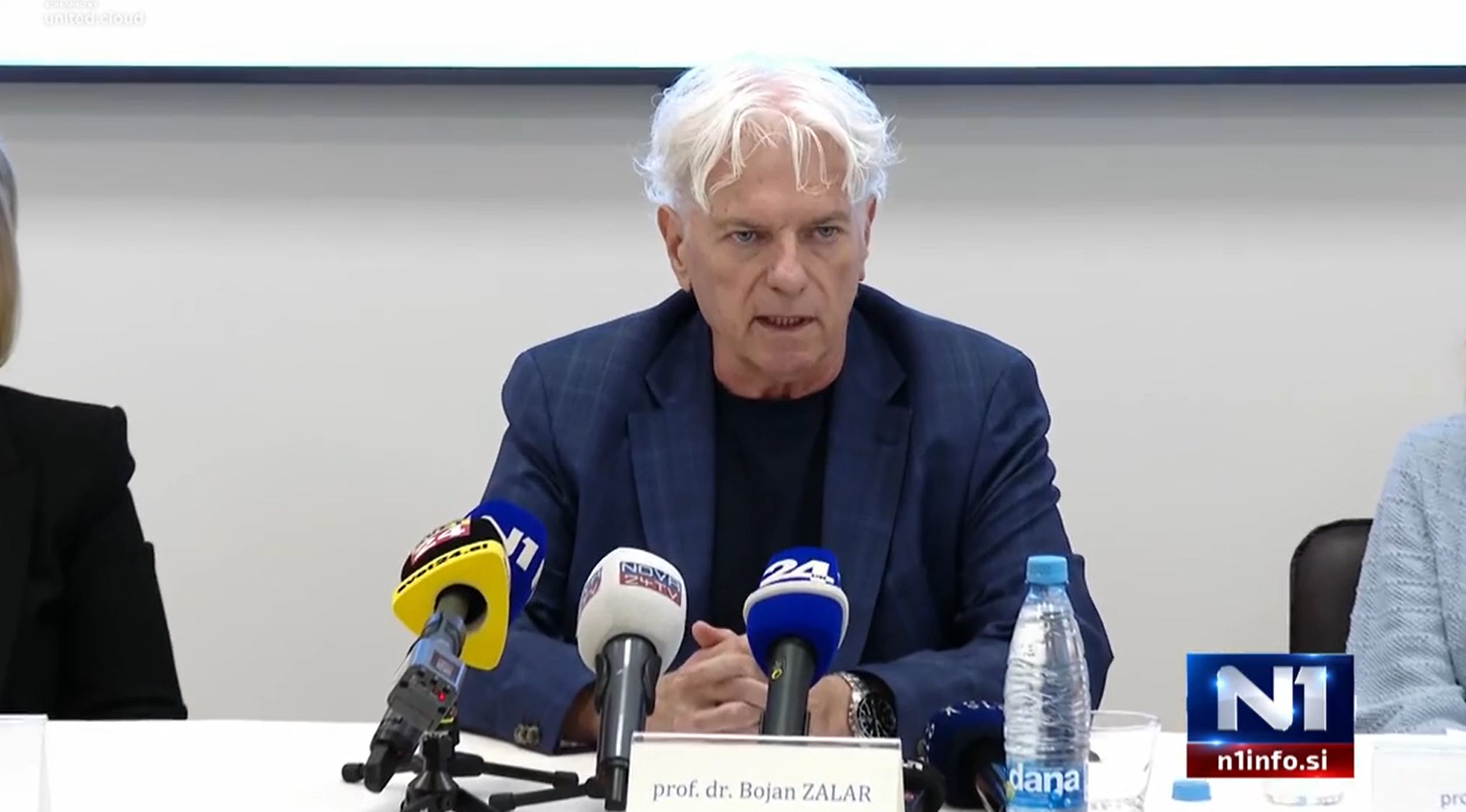 Novinarska konferenca, psihiatrična, Bojan Zalar