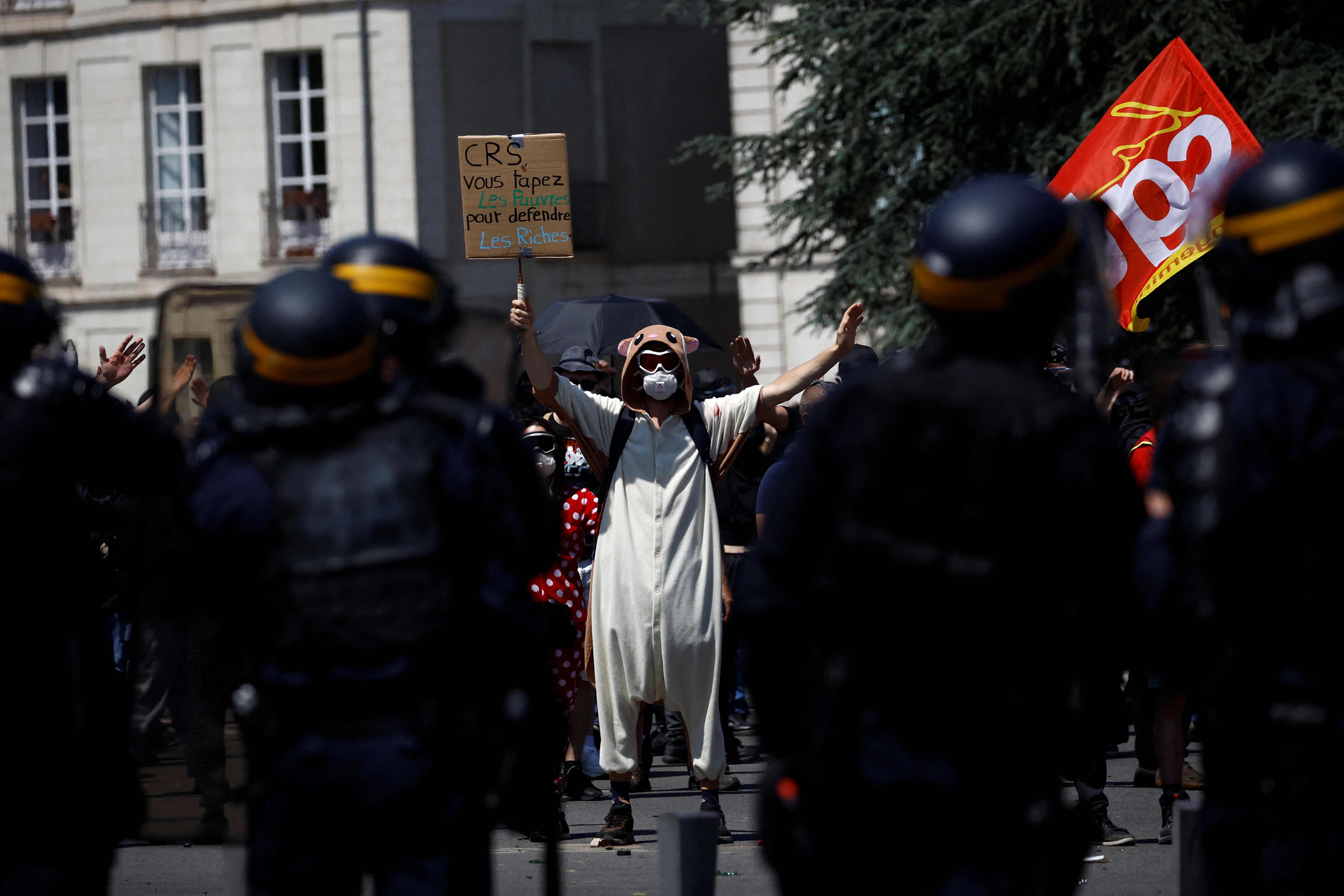 protesti, francija, pokojninska reforma