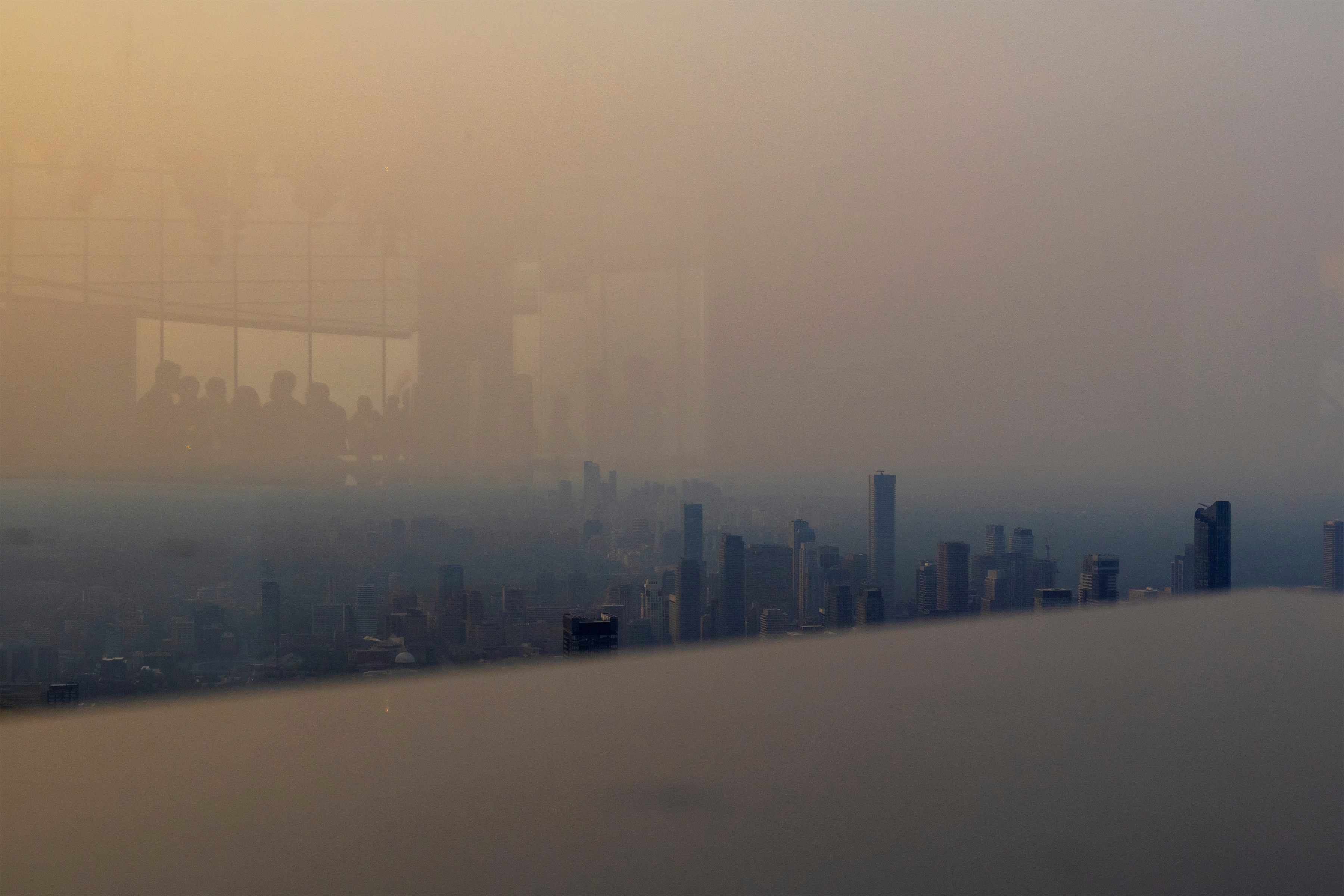 toronto, dim, požari