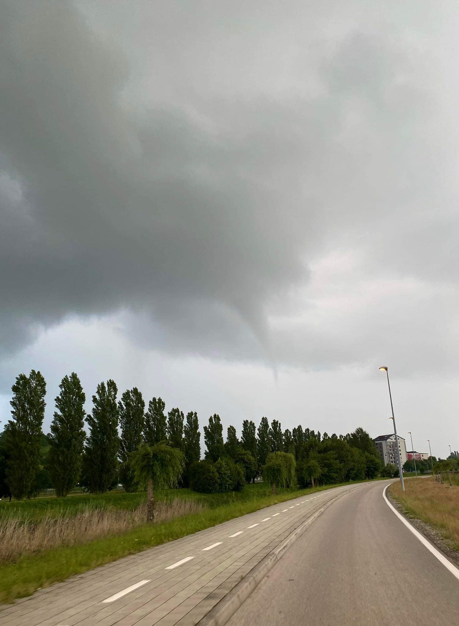 lijaksti oblak, vreme, neurje, Prekmurje