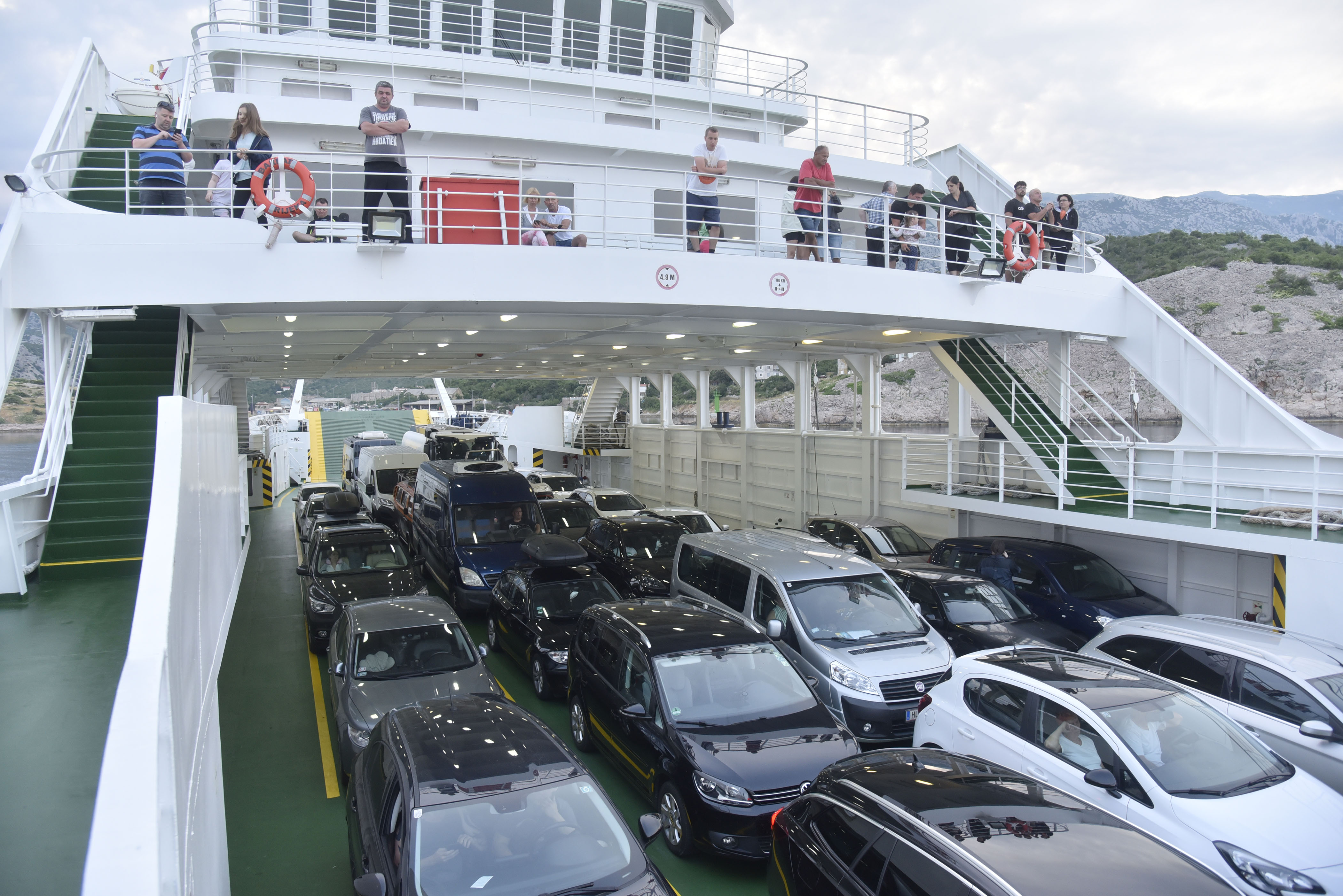 Hrvaška trajektna linija Stinica Mišnjak